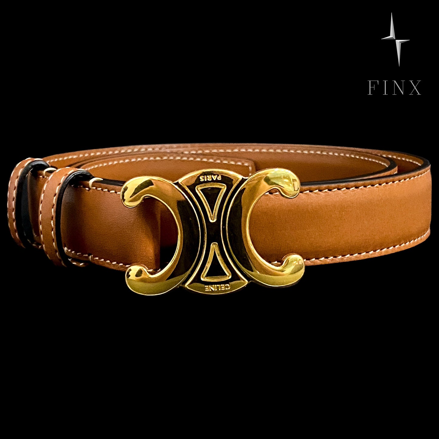 ชุดป้องกันเข็มขัด Celine Triomphe ขนาดกลาง