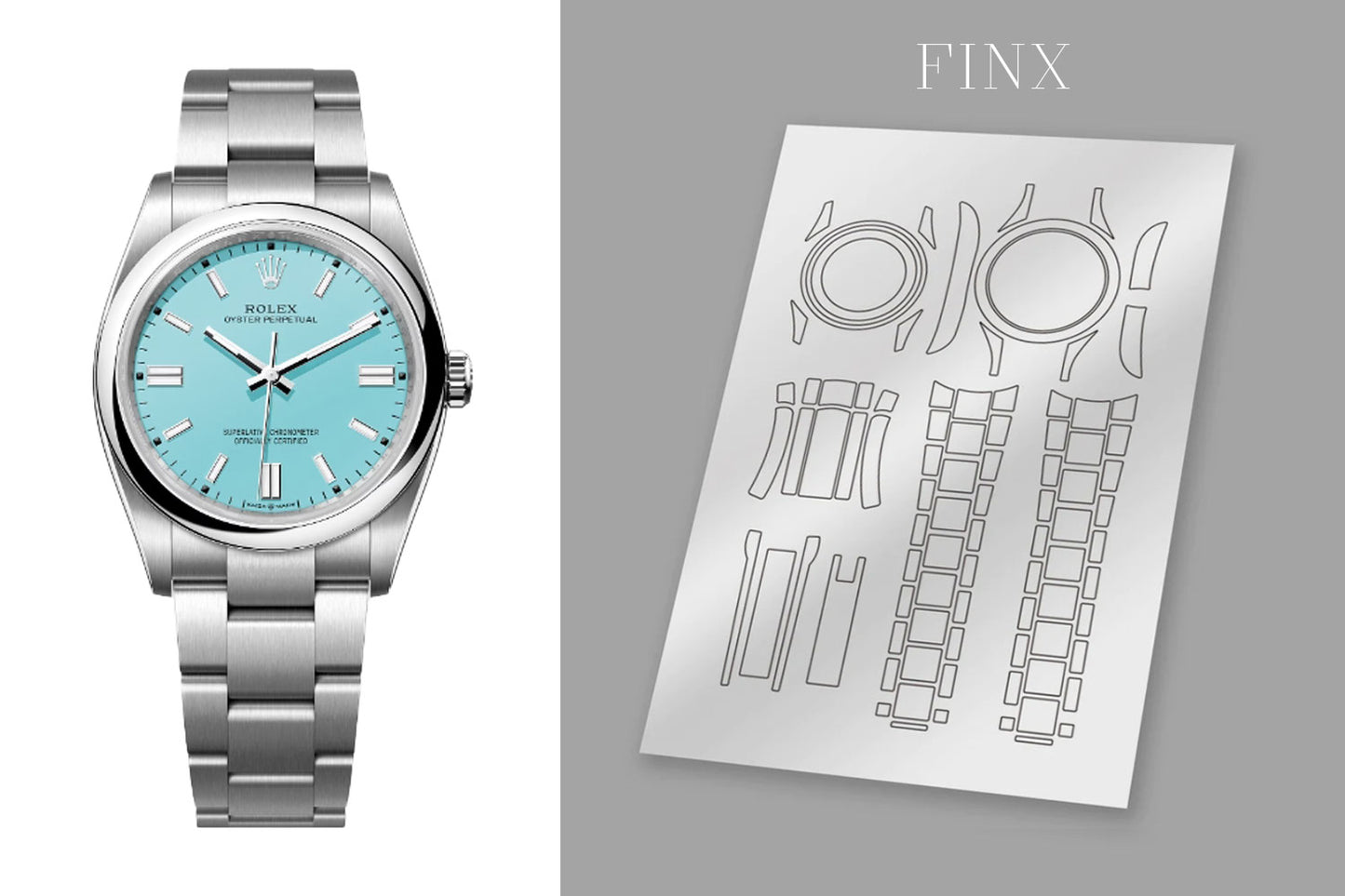 ชุดฟิล์มกันรอย Rolex Oyster Perpetual 126000 (36 มม.)