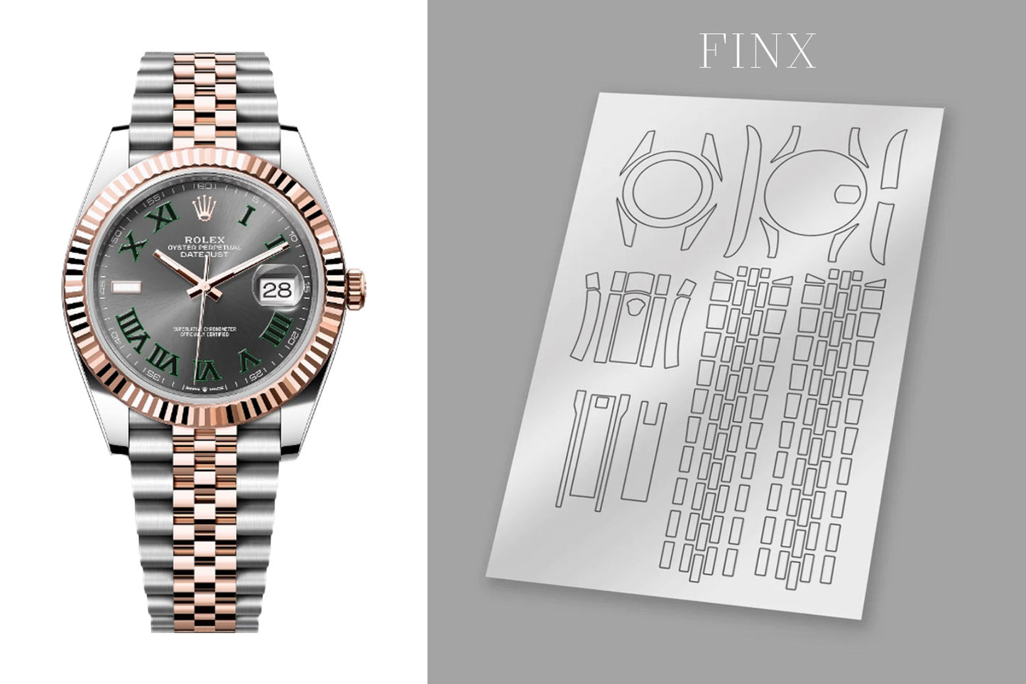 Rolex Datejust(Jubilee)126231 (41mm) Protection Kit