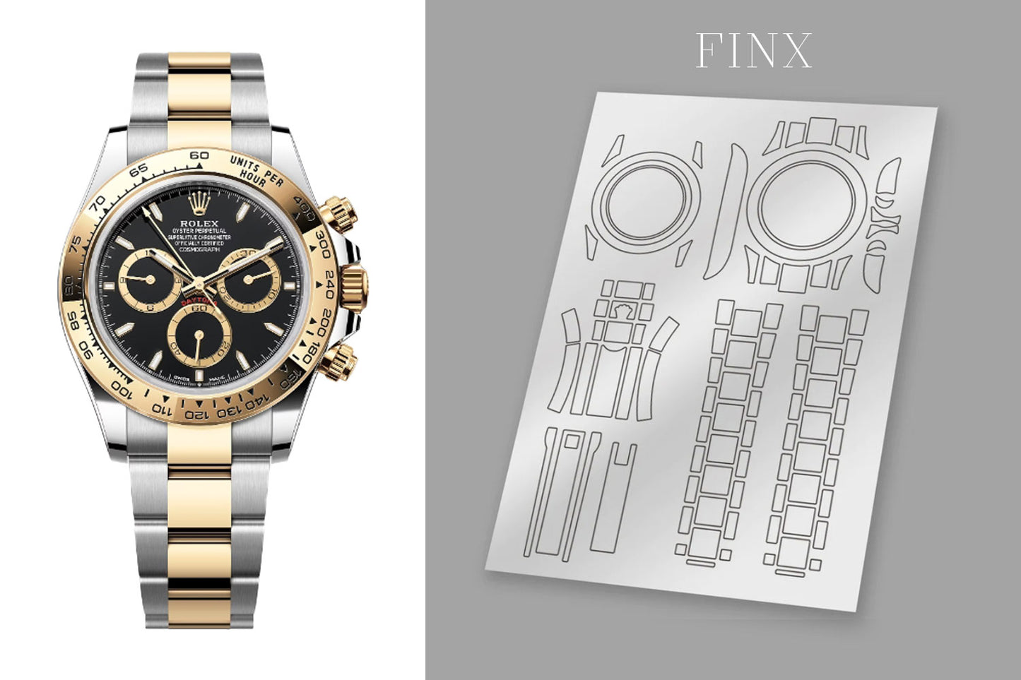 Rolex Daytona(Yellow gold) 126503 ชุดฟิล์มกันรอย