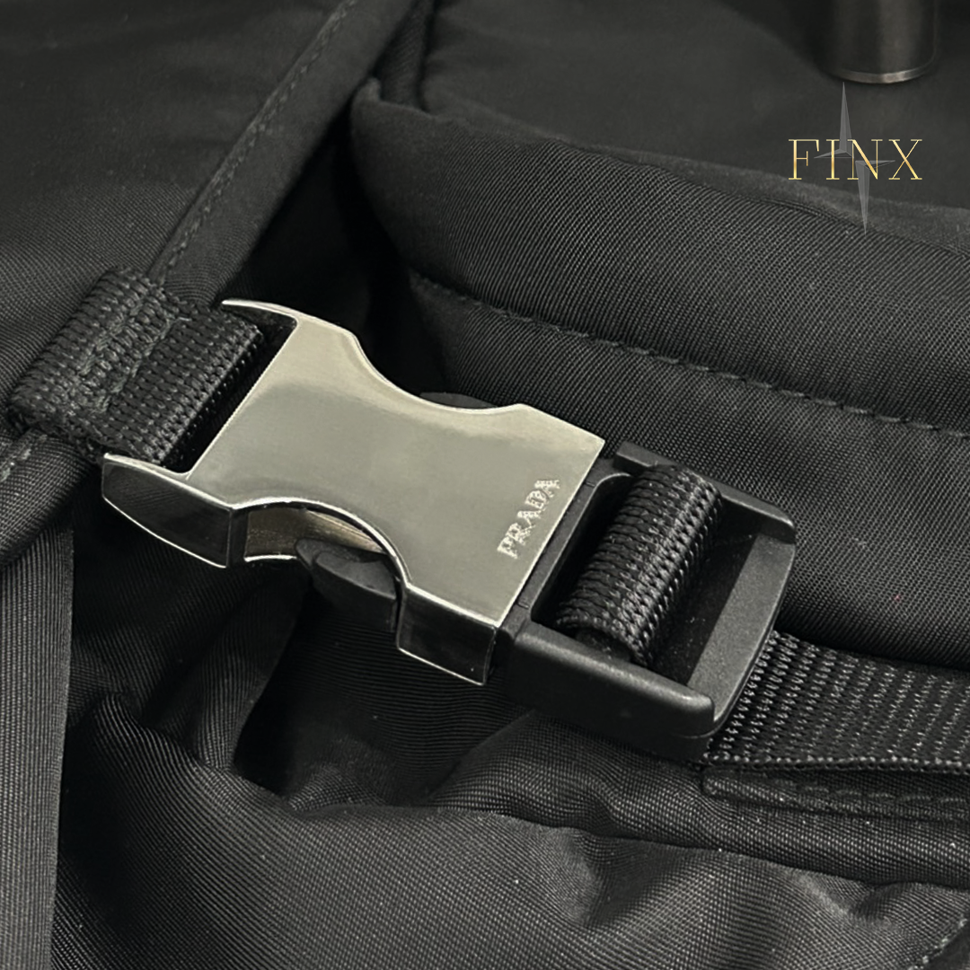 Prada Re-Nylon and Saffiano Leather Backpack Black Protection Kit