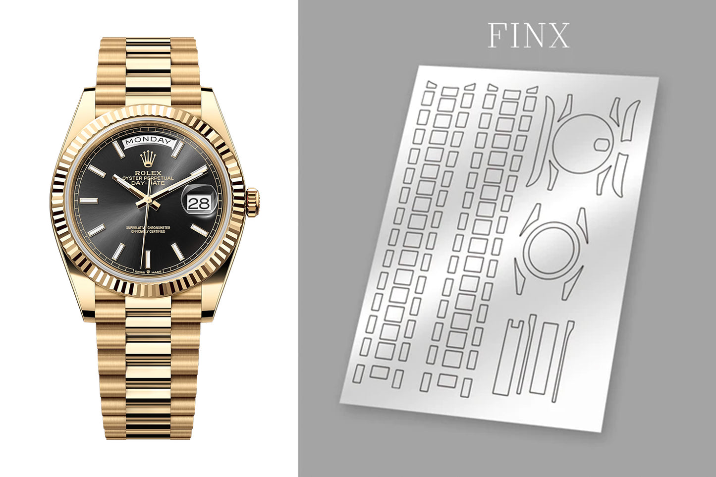 ชุดฟิล์มกันรอย Rolex Day-Date 228238 (40 มม.)