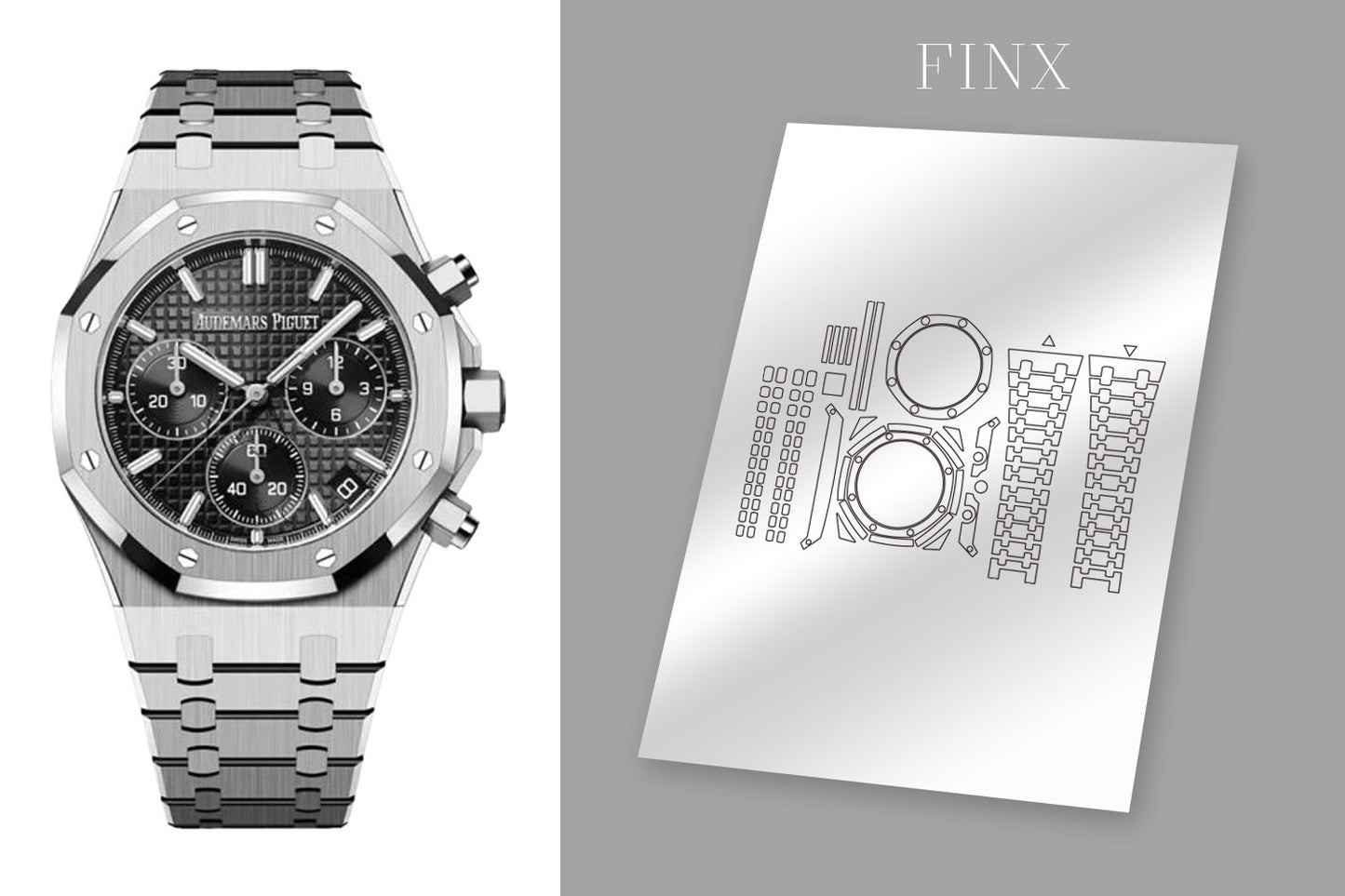 Audemars Piguet Royal Oak Selfwinding Chronograph 26240ST.OO.1320ST.06 Protection Kit