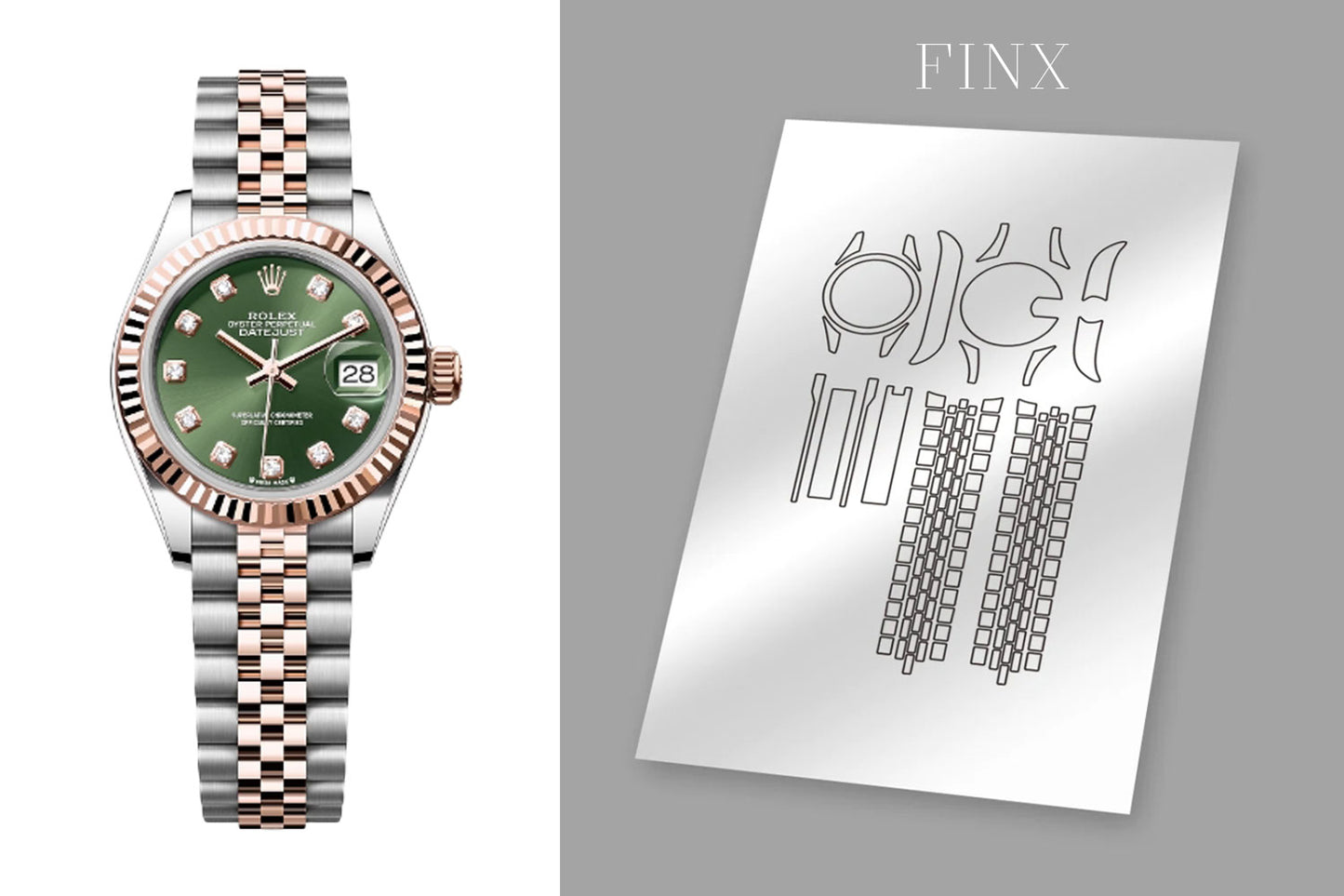 Rolex Datejust(Jubilee)279171 (28mm) Protection Kit