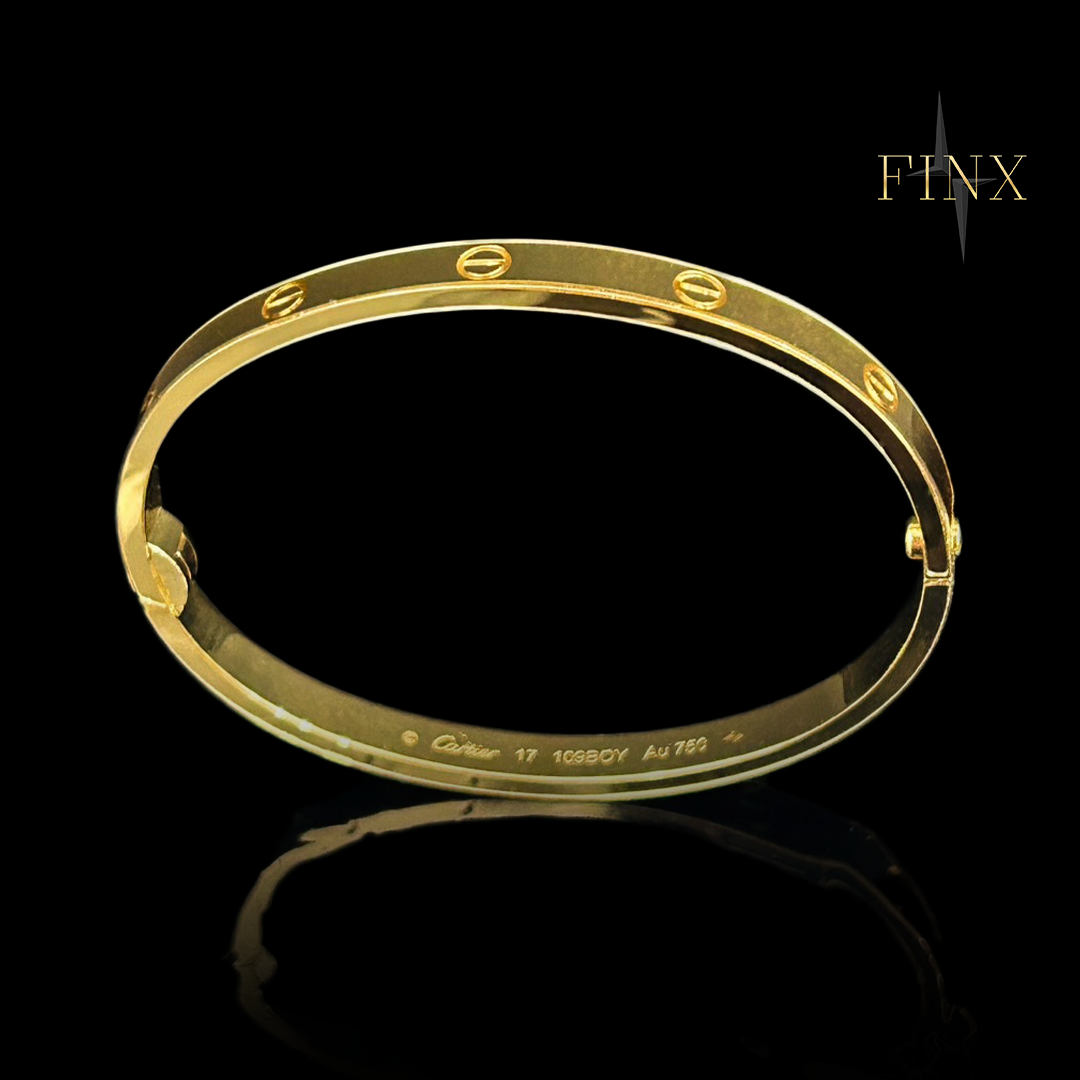 ชุดป้องกันสร้อยข้อมือ Cartier Love ขนาดกลาง