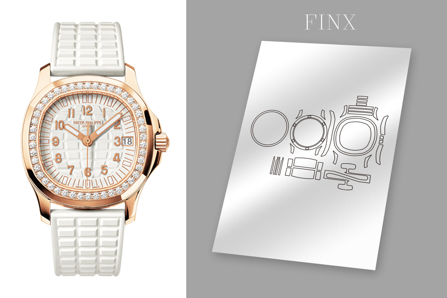 ชุดฟิล์มกันรอย Patek Philippe Aquanaut 5068-010