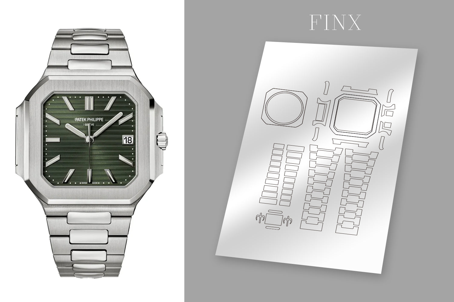 Patek Philippe Cubitus 5821-1A Protection Kit – FINX Watch