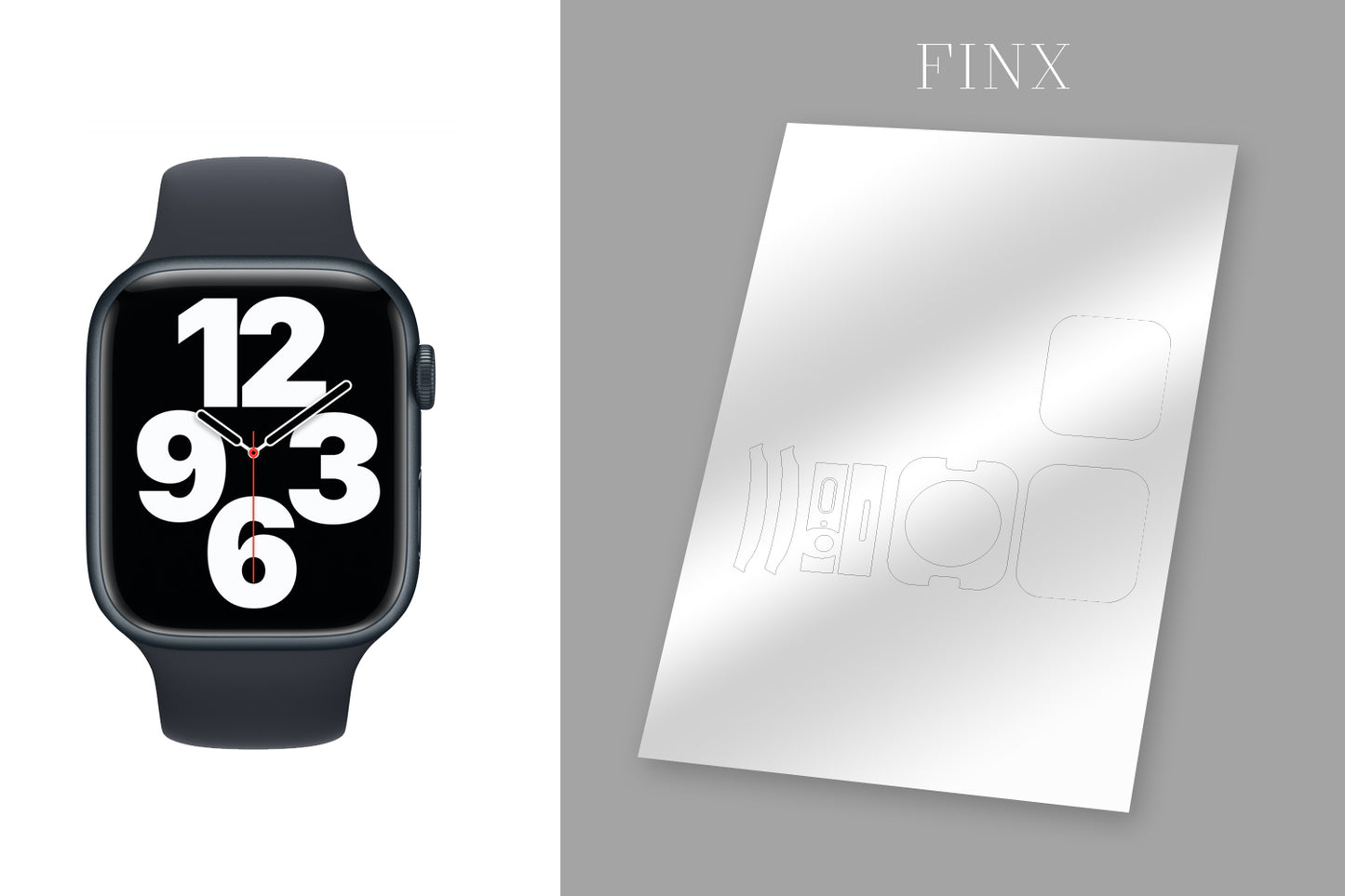 ติดตั้งชุดป้องกัน Watch Series 7 45mm