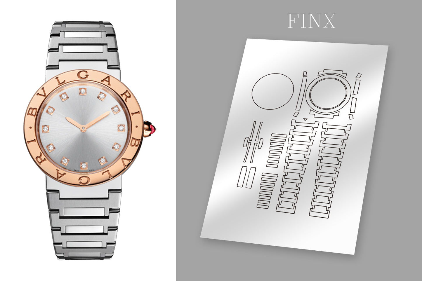 BVLGARI-นาฬิกา Bvlgari ref.103577 ชุดป้องกัน