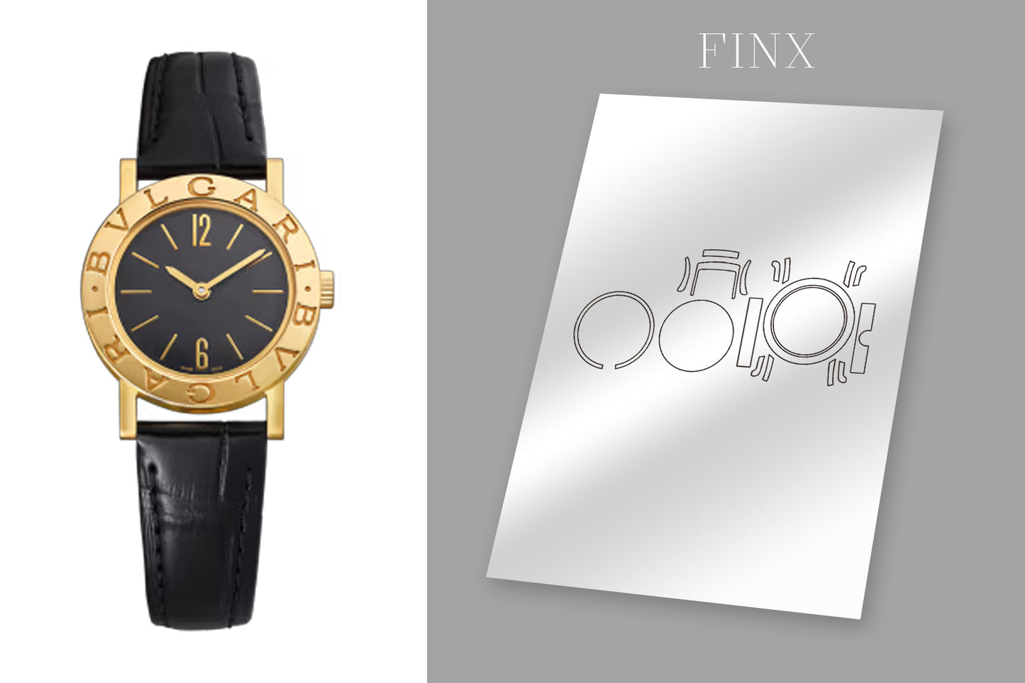 BVLGARI Lady con cassa a montera ในชุดป้องกัน oro 18k