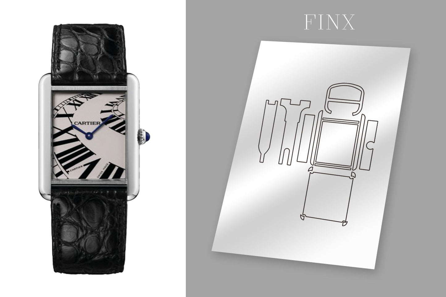 Cartier Tank Solo 3169 Protection Kit