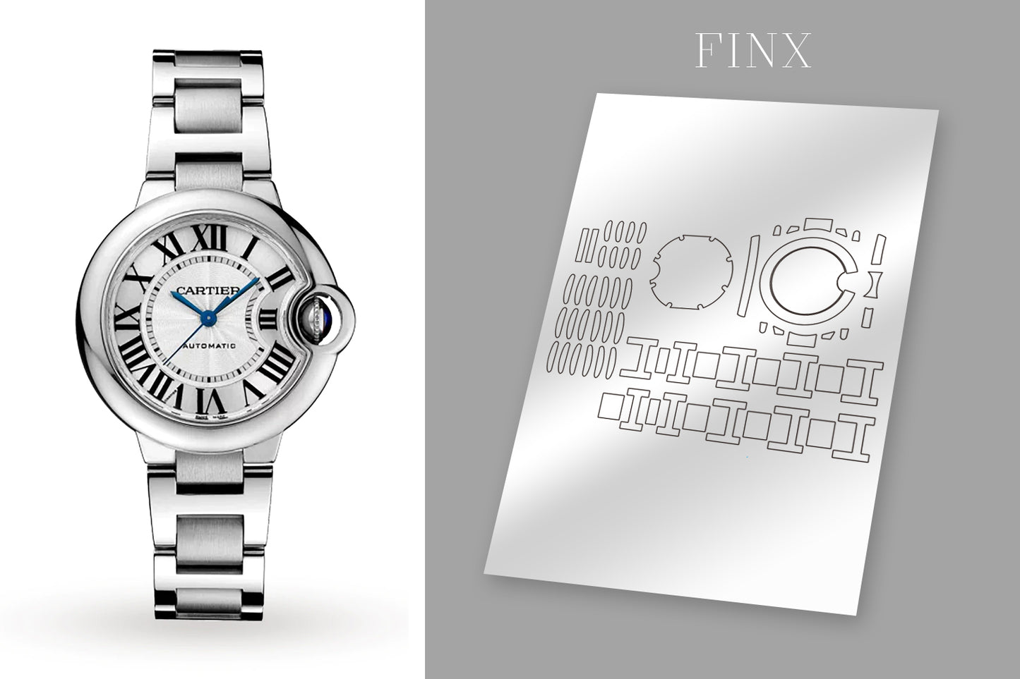 Cartier Ballon Bleu De Cartier WSBB0048 (36mm) ชุดฟิล์มกันรอย