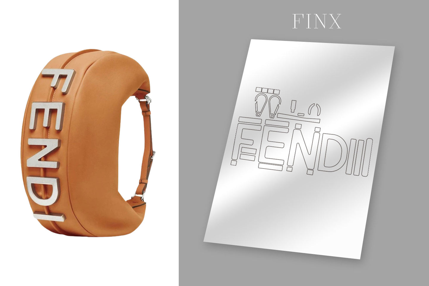 ชุดฟิล์มกันรอย Fendi Fendigraphy M