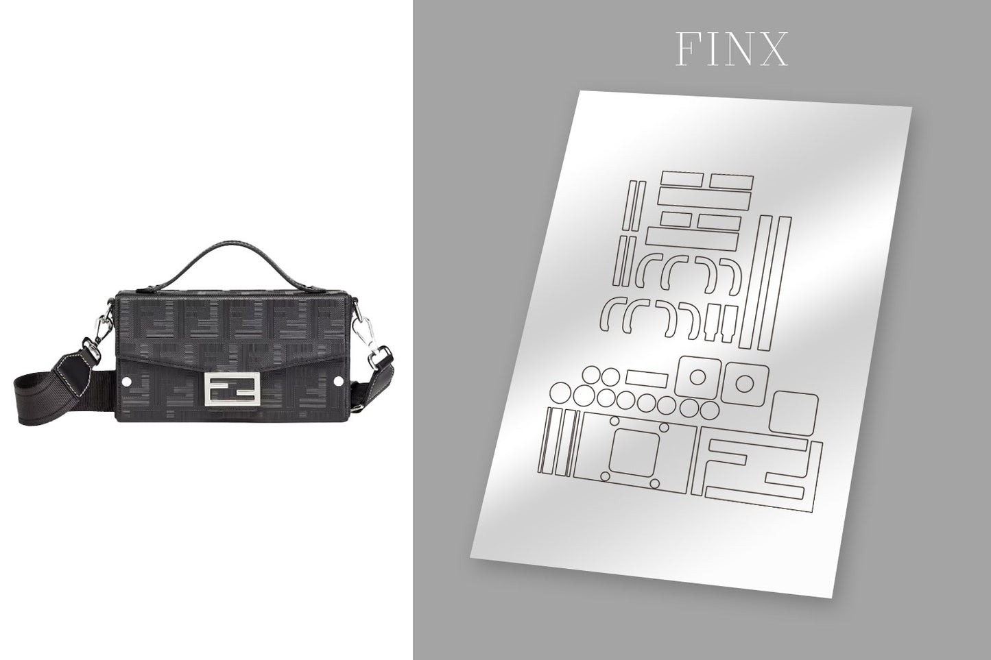 ชุดฟิล์มกันรอย Baguette Trunk แบบนุ่มของ Fendi