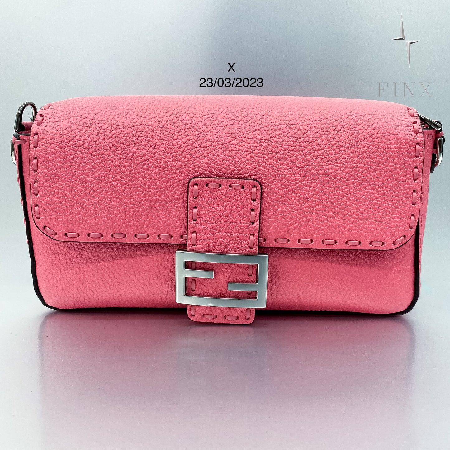 Fendi Baguette Pink One ชุดป้องกัน