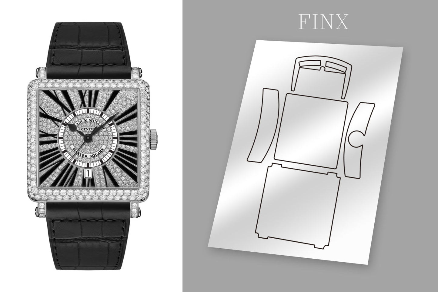 ชุดป้องกันเพชรสี่เหลี่ยม Master Square ของ Frank Muller