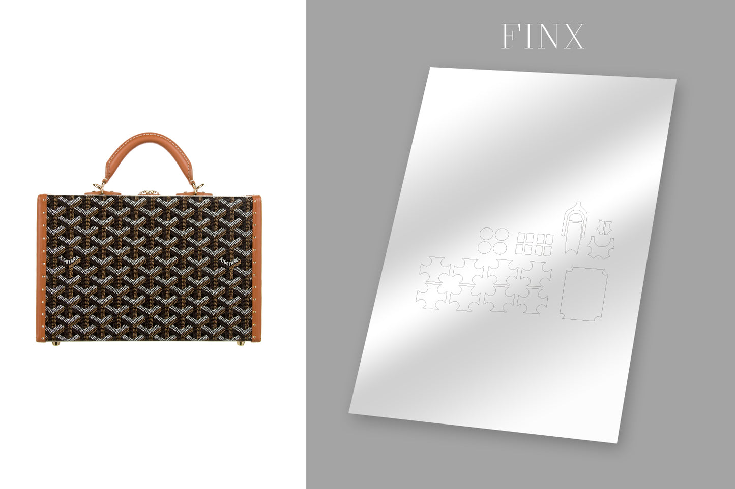 Goyard Grand Hôtel Trunk Bag Protective Kit