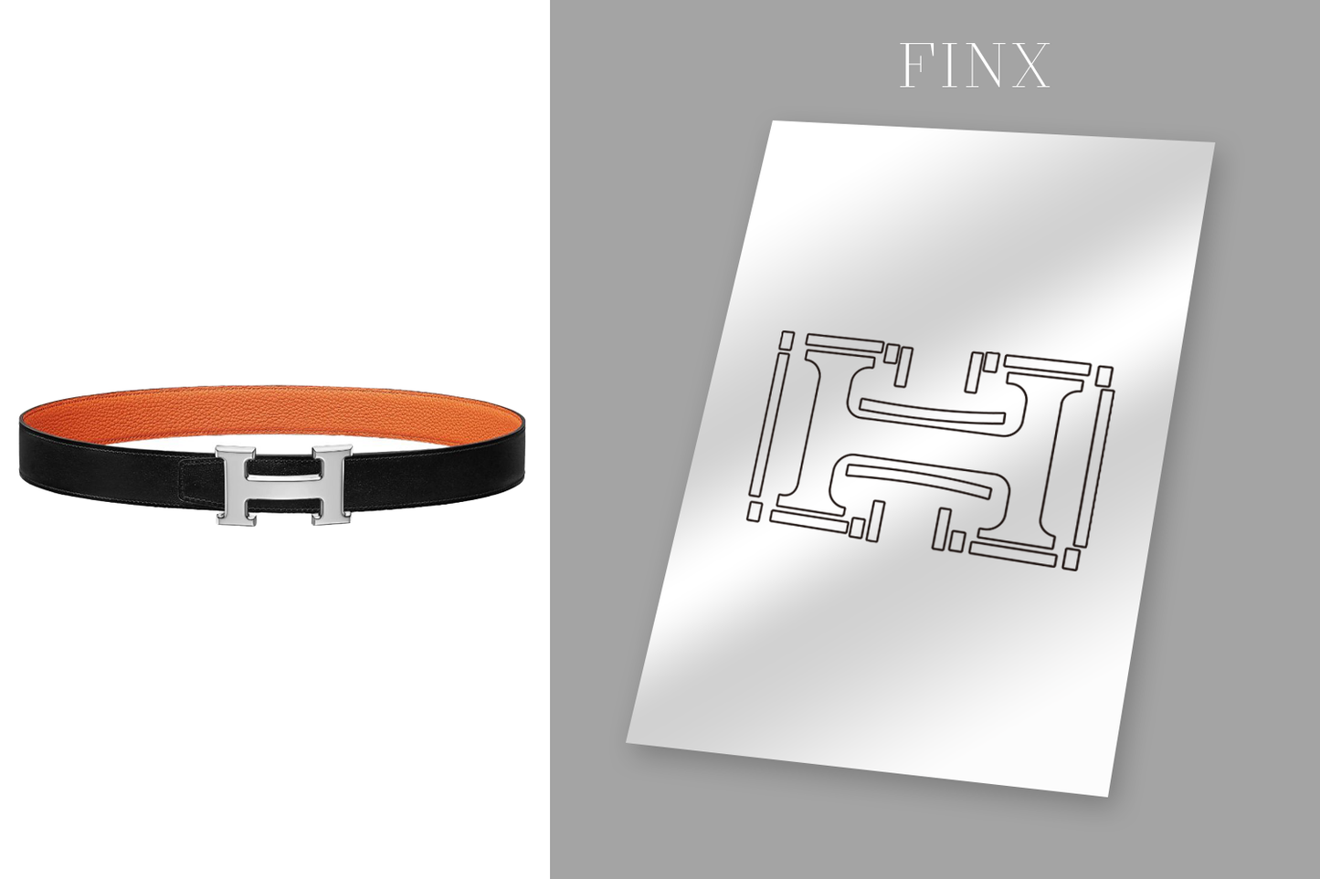 Hermes H belt buckle & Reversible leather strap (Women) Protection Kit