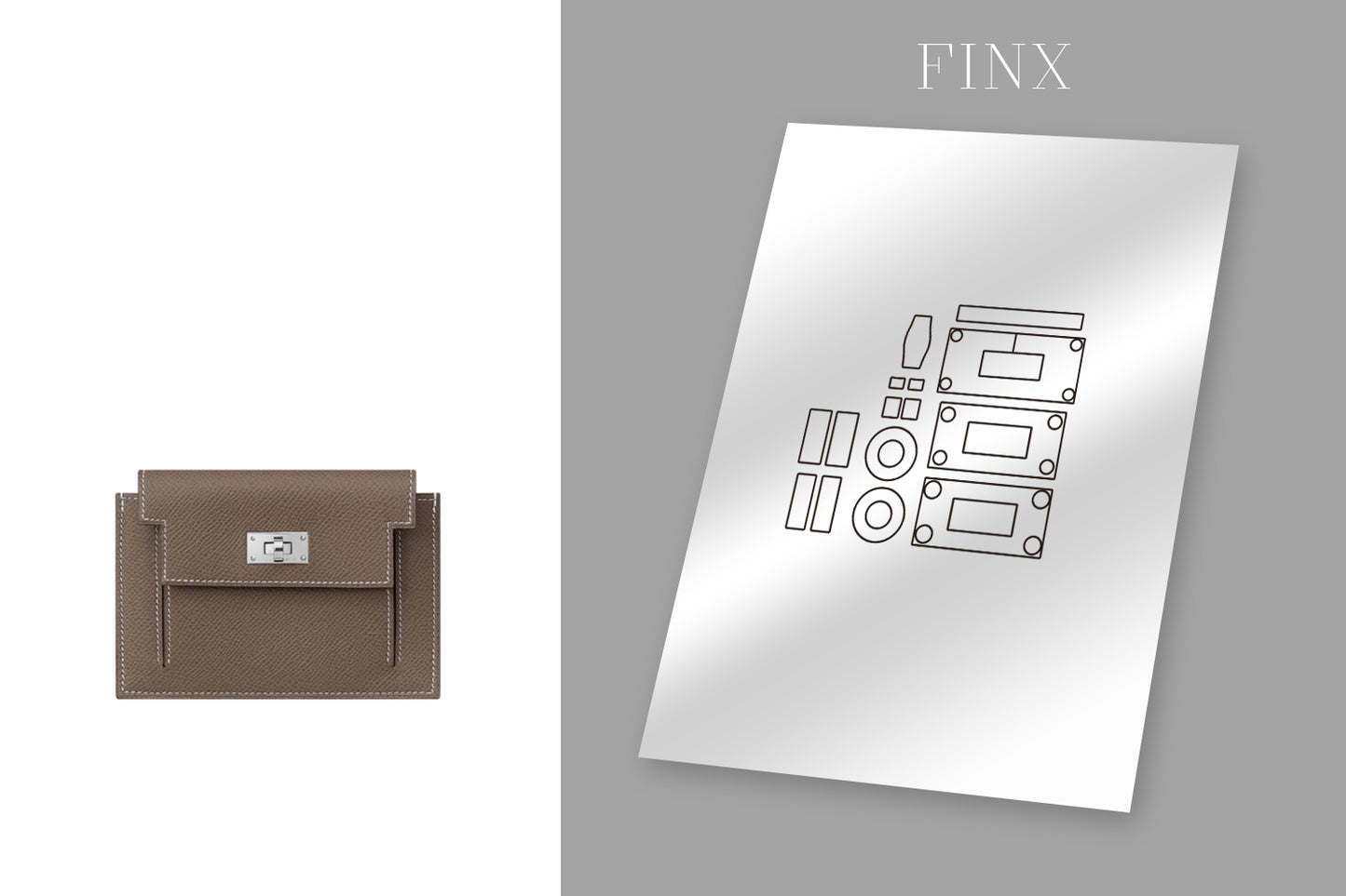 Hermes Kelly Pocket Compact Protection Kits