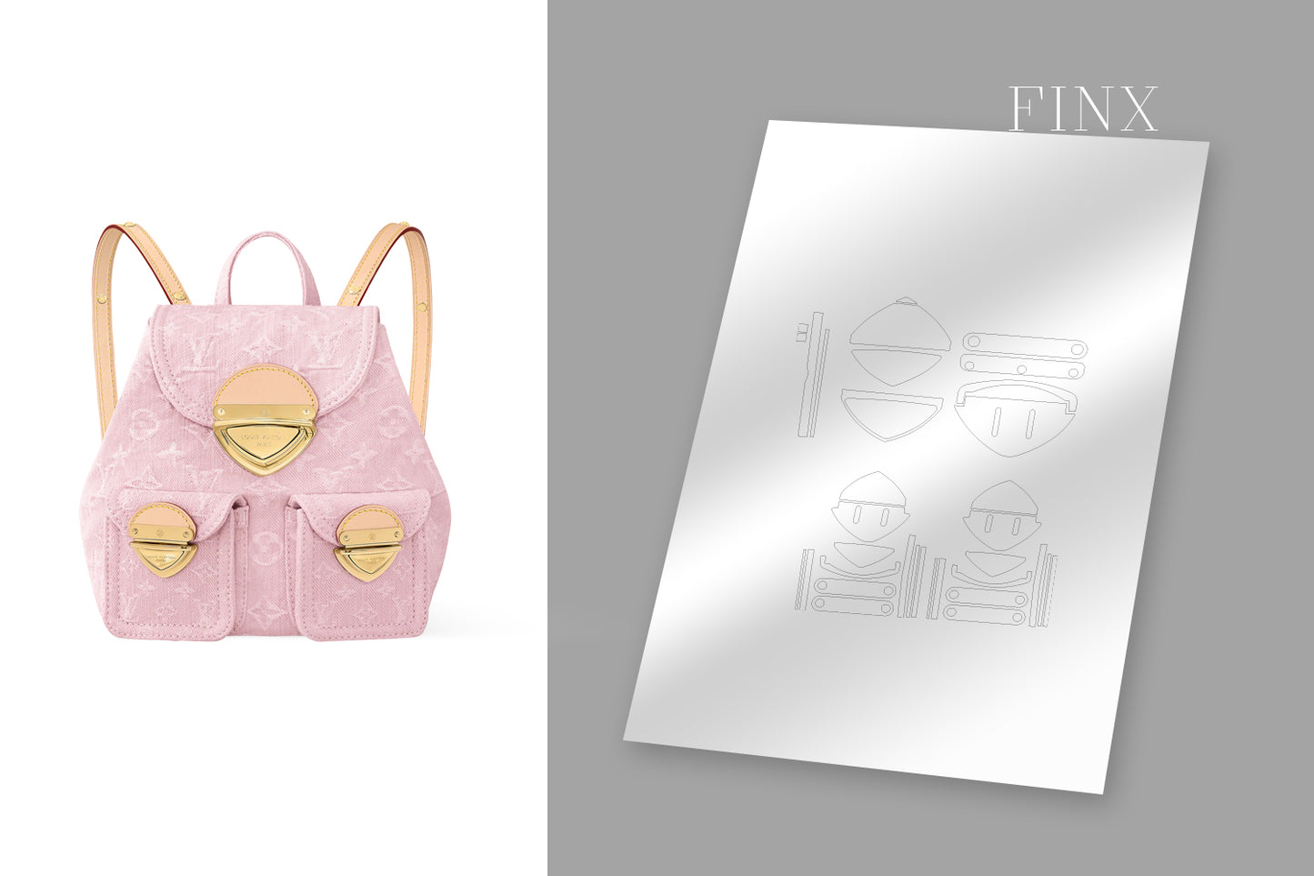 Louis Vuitton Venice Monogram Denim Protective Kit