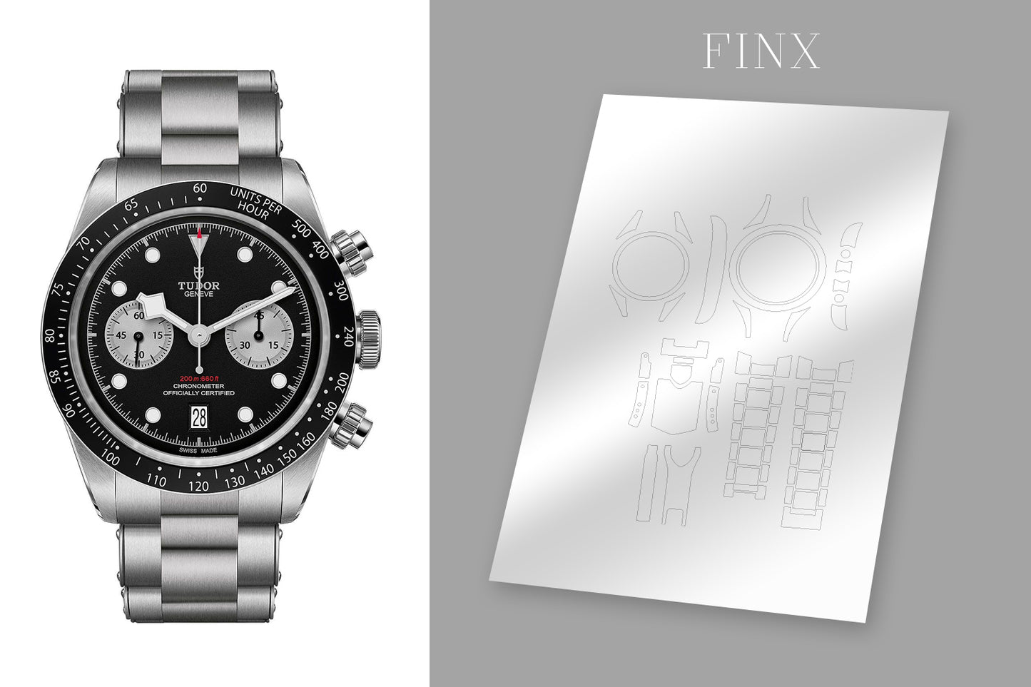 Tudor black Bay Chrono M79360N-0001 Protective Kit