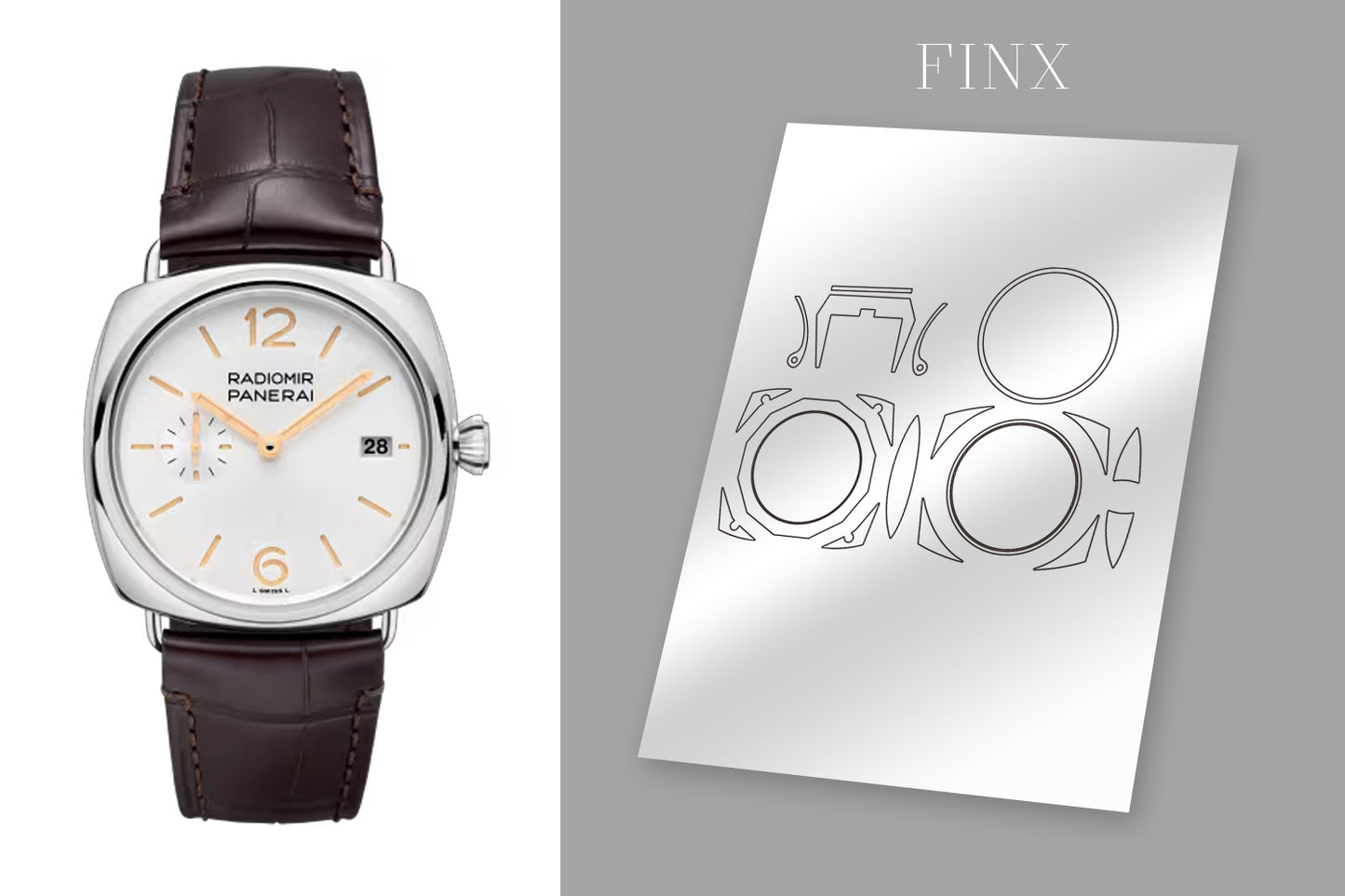 ชุดป้องกัน Panerai Radiomir Quaranta Pam01570