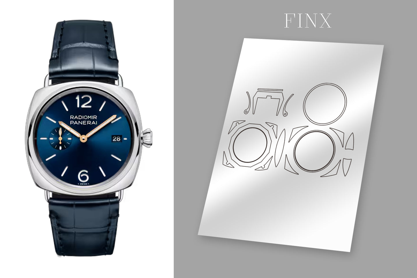 ชุดป้องกัน Panerai Radiomir Quaranta Pam01571
