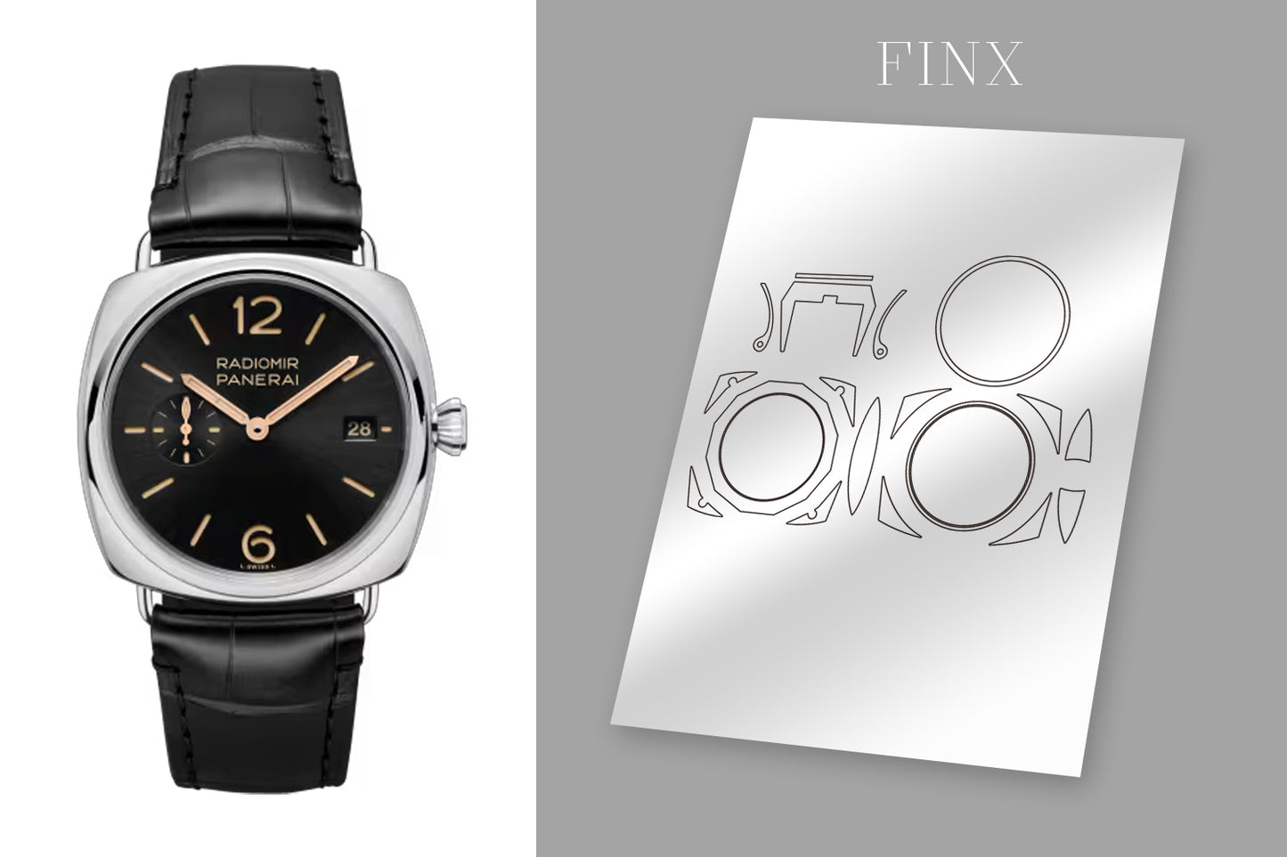 ชุดป้องกัน Panerai Radiomir Quaranta Pam01572