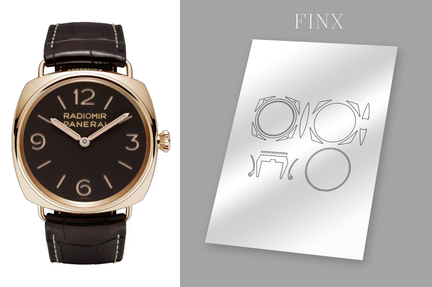 Radiomir 3 วัน Oro Rosa Pam00379