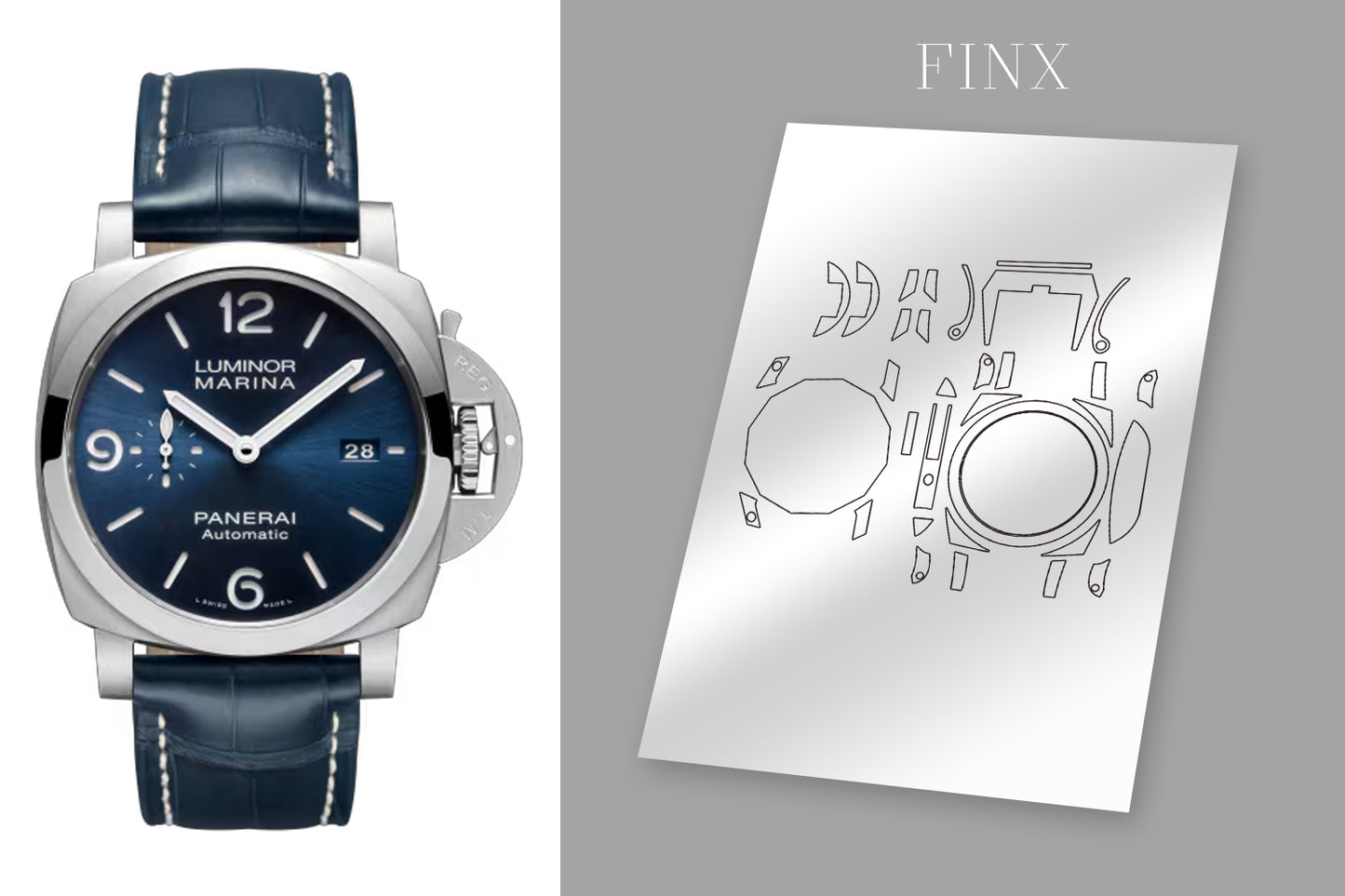 ชุดป้องกัน Panerai Luminor Marina Pam01313