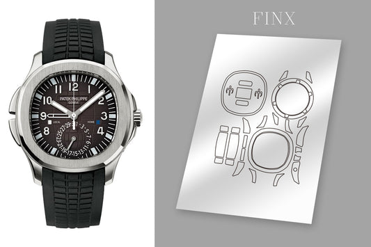 ชุดฟิล์มกันรอย Patek Philippe Aquanaut 5164A