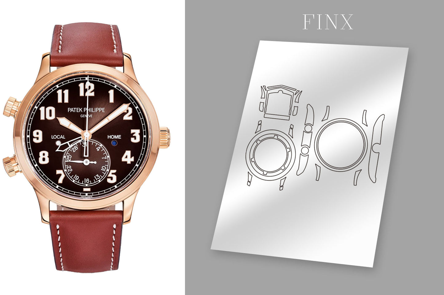 ชุดป้องกันภาวะแทรกซ้อนของ Patek Philippe 5524R-001