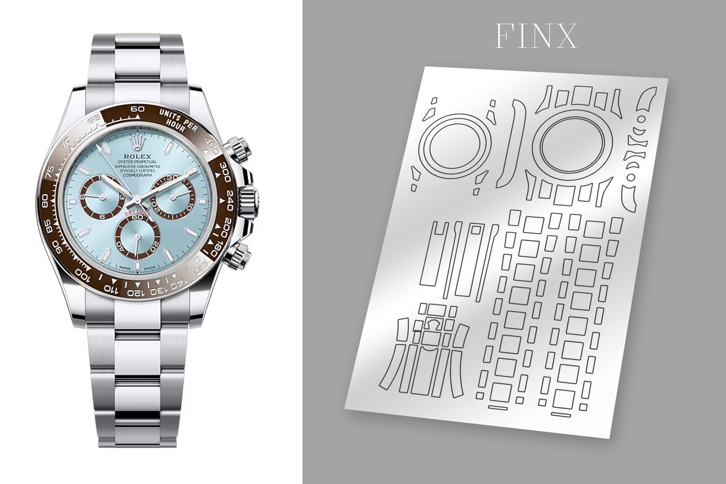 ชุดฟิล์มกันรอย Rolex Daytona(Platinium) 126506