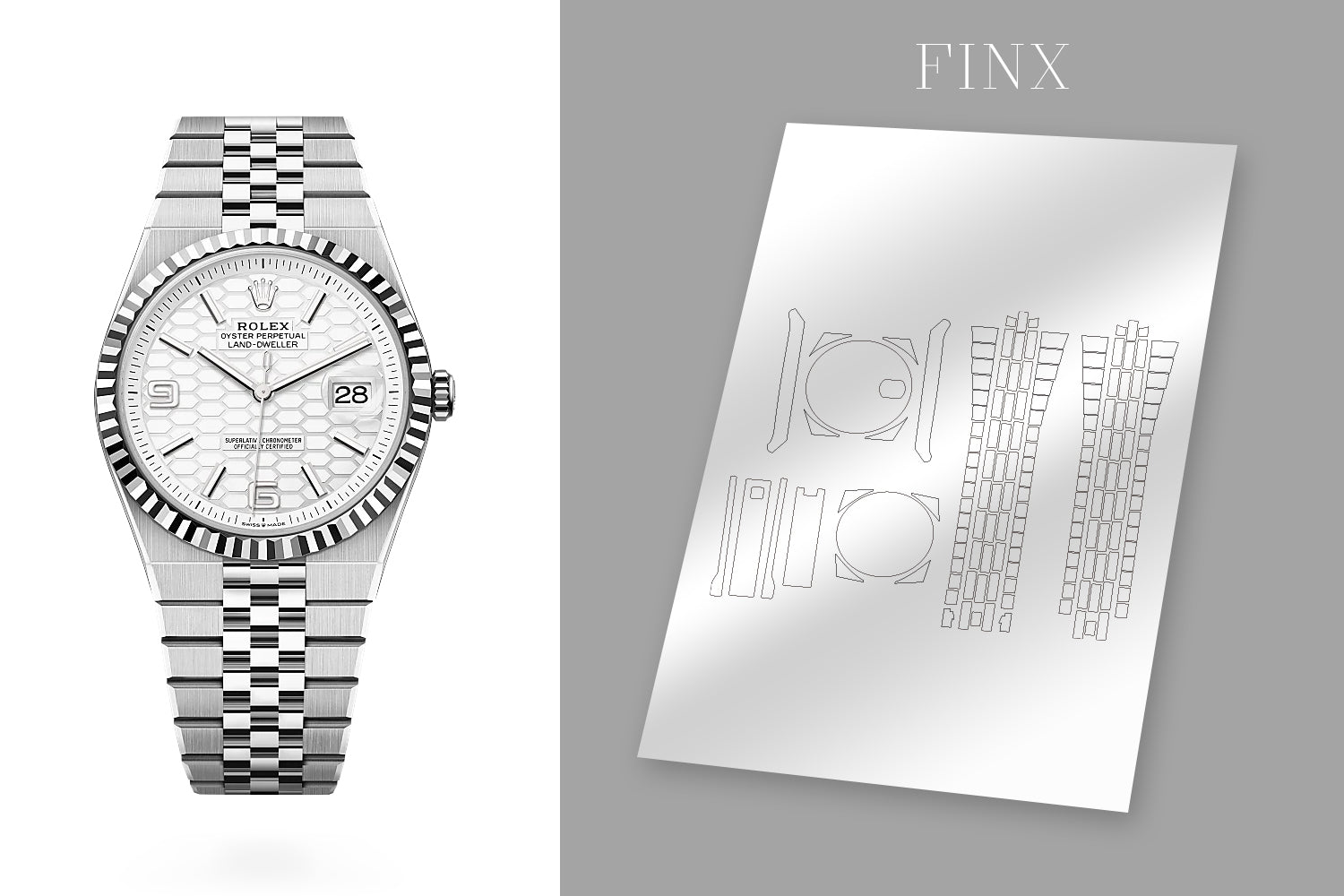 Rolex Land-dweller 40mm 127334 Protection Kit – FINX Watch