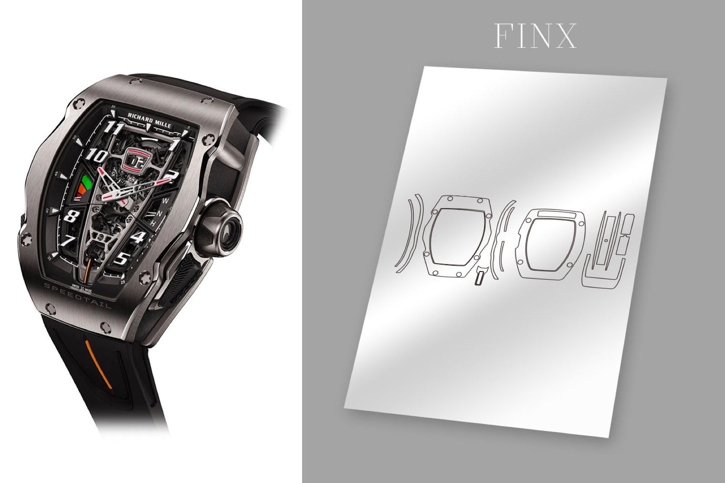 ชุดฟิล์มกันรอย RICHARD MILLE RM 40-01