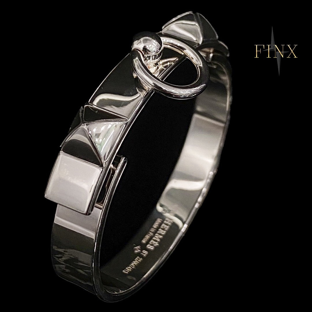 Hermes Collier de chien bracelet เล็ก ชุดป้องกัน