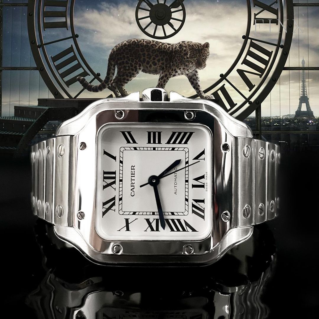 ชุดฟิล์มกันรอย Cartier De Santos L WSSA0018