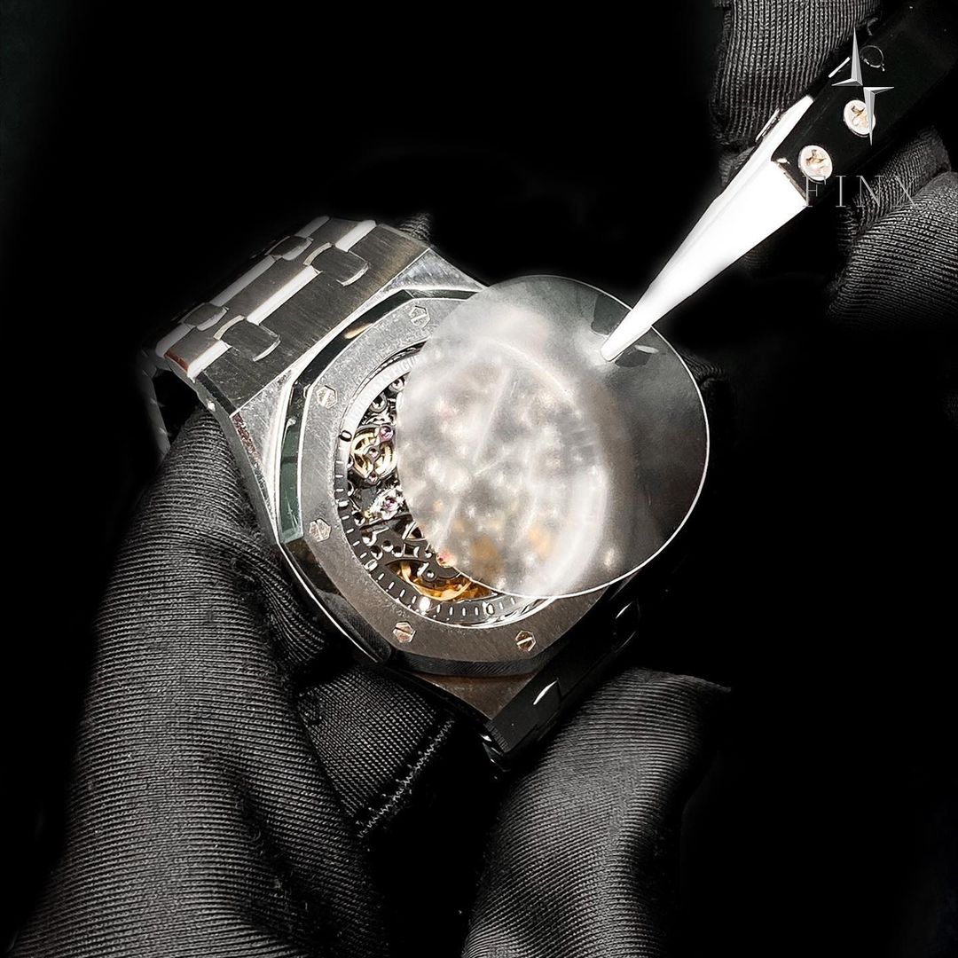 นาฬิกา Audemars Piguet Royal Oak Skeleton 15305st.oo.1220st.01 ชุดฟิล์มกันรอย