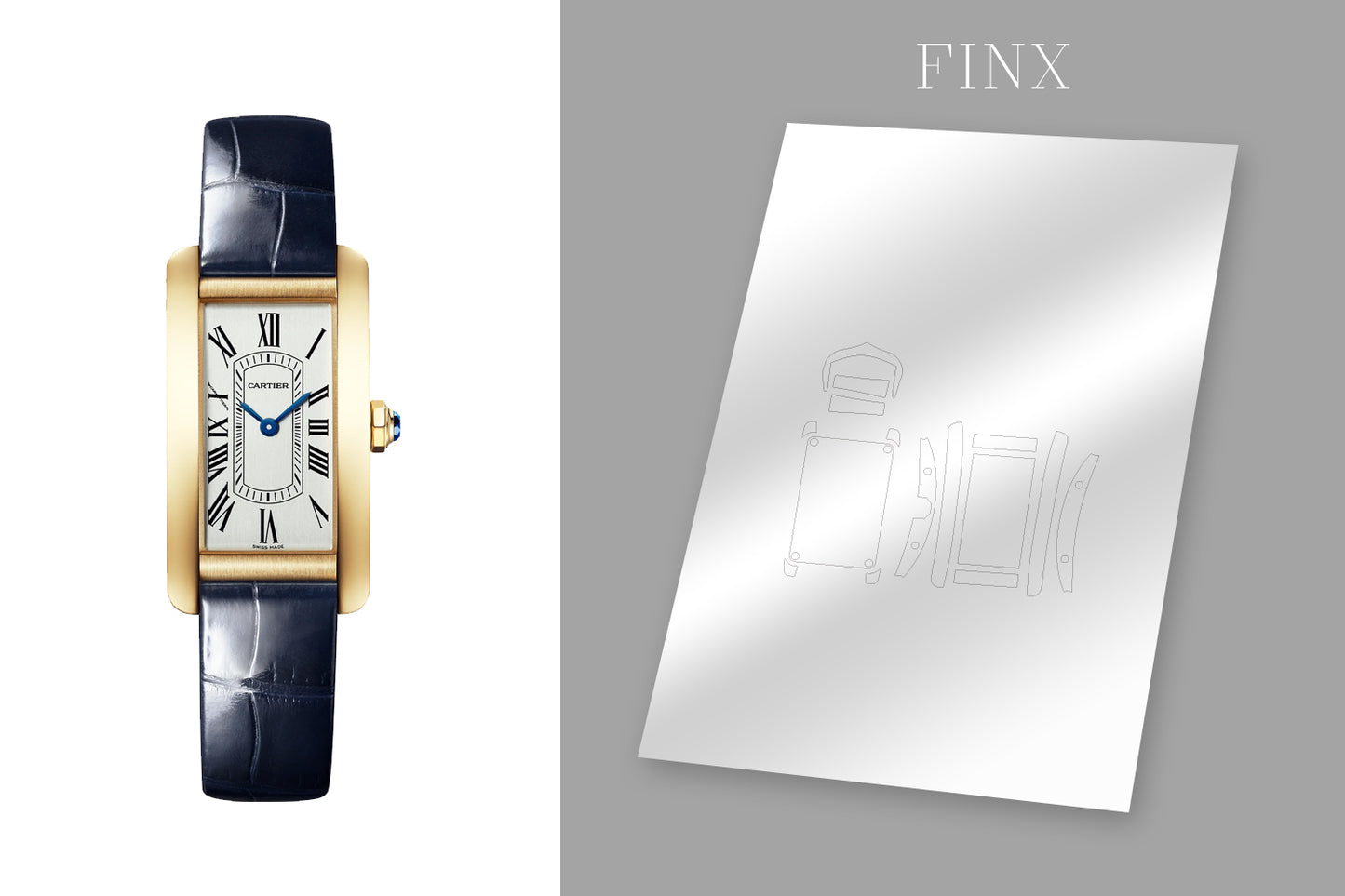 Cartier Tank Américaine WGTA0356 Protective Kit