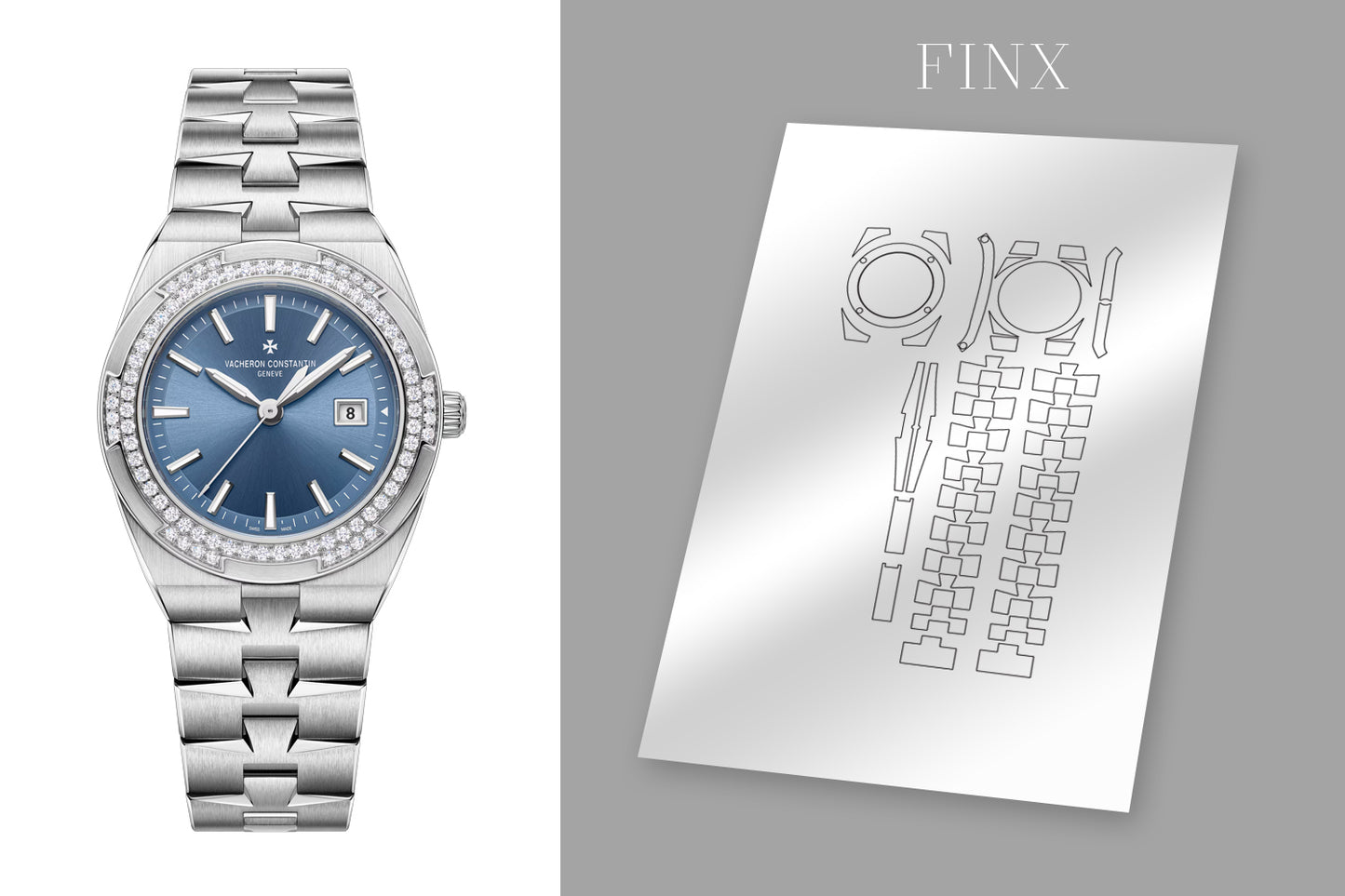 Vacheron Constantin VC-1225V/200A-B590 33mm Steel Protection Kits