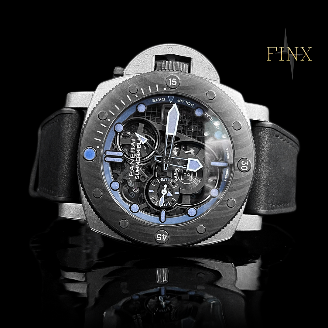 ชุดป้องกัน Panerai Luminior Submersible S Brabus Blue Shadow Edition Pam01241