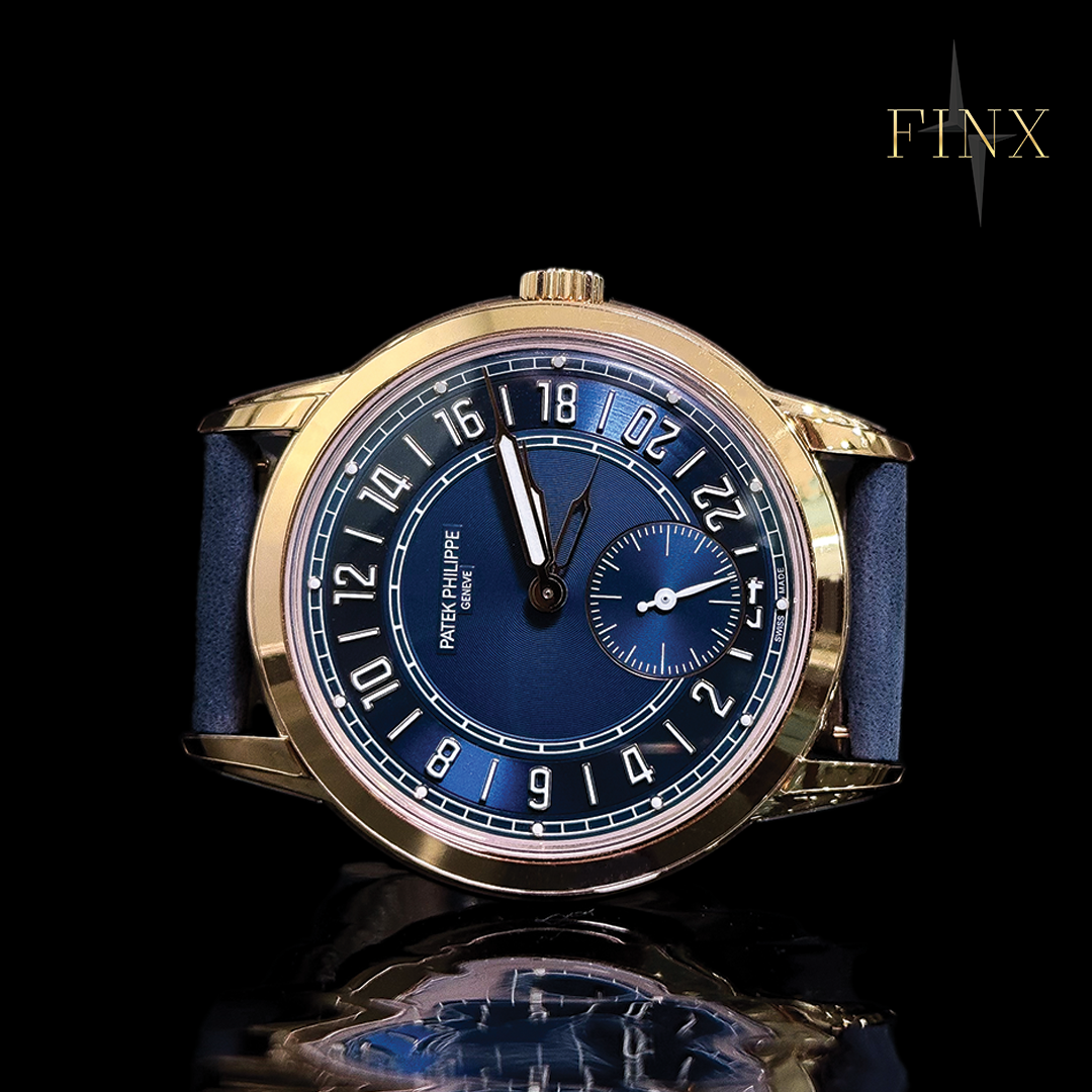 ชุดป้องกัน PATEK PHILIPPE Calatrava Travel Time 5224R-001