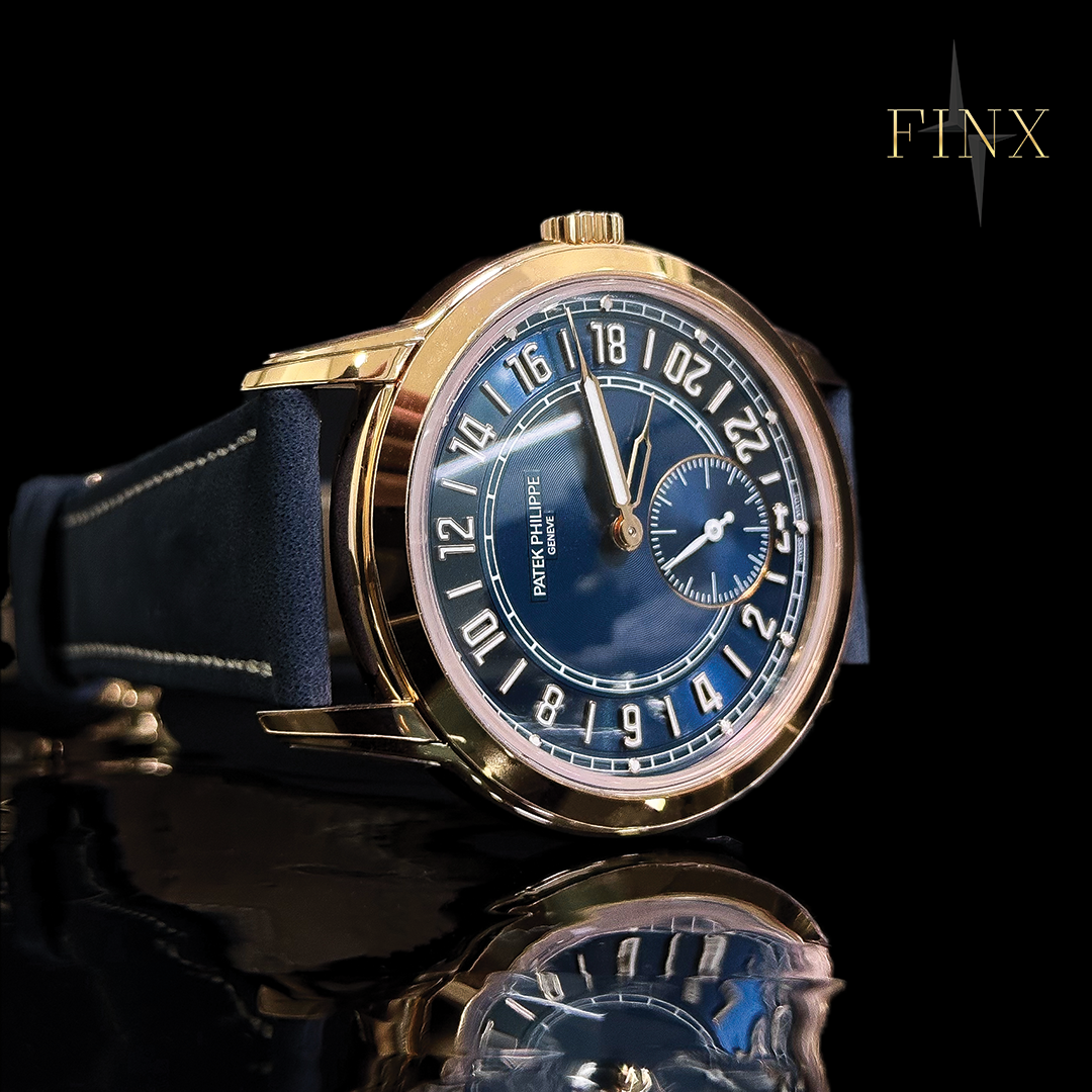 ชุดป้องกัน PATEK PHILIPPE Calatrava Travel Time 5224R-001