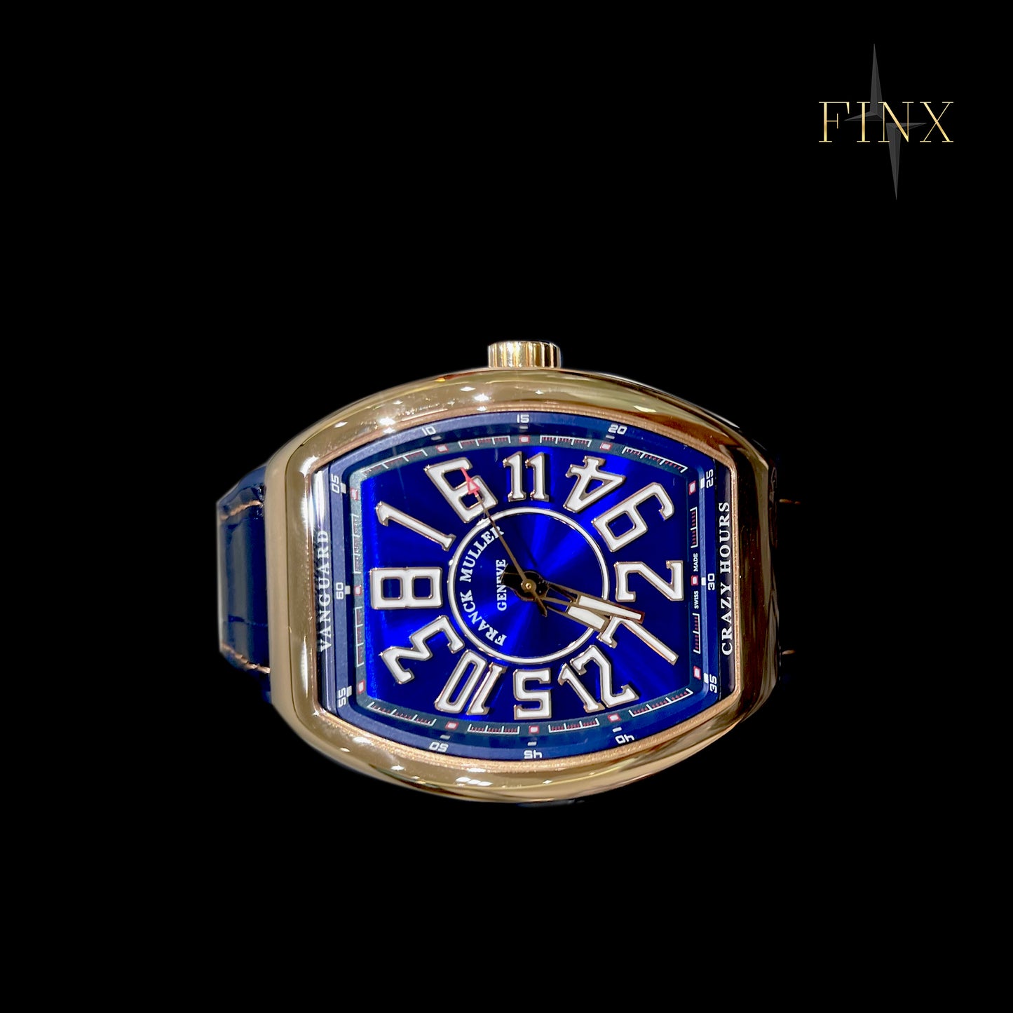 Franck Muller Vanguard Crazy Hours V4 CH 5N BL Protective Kit