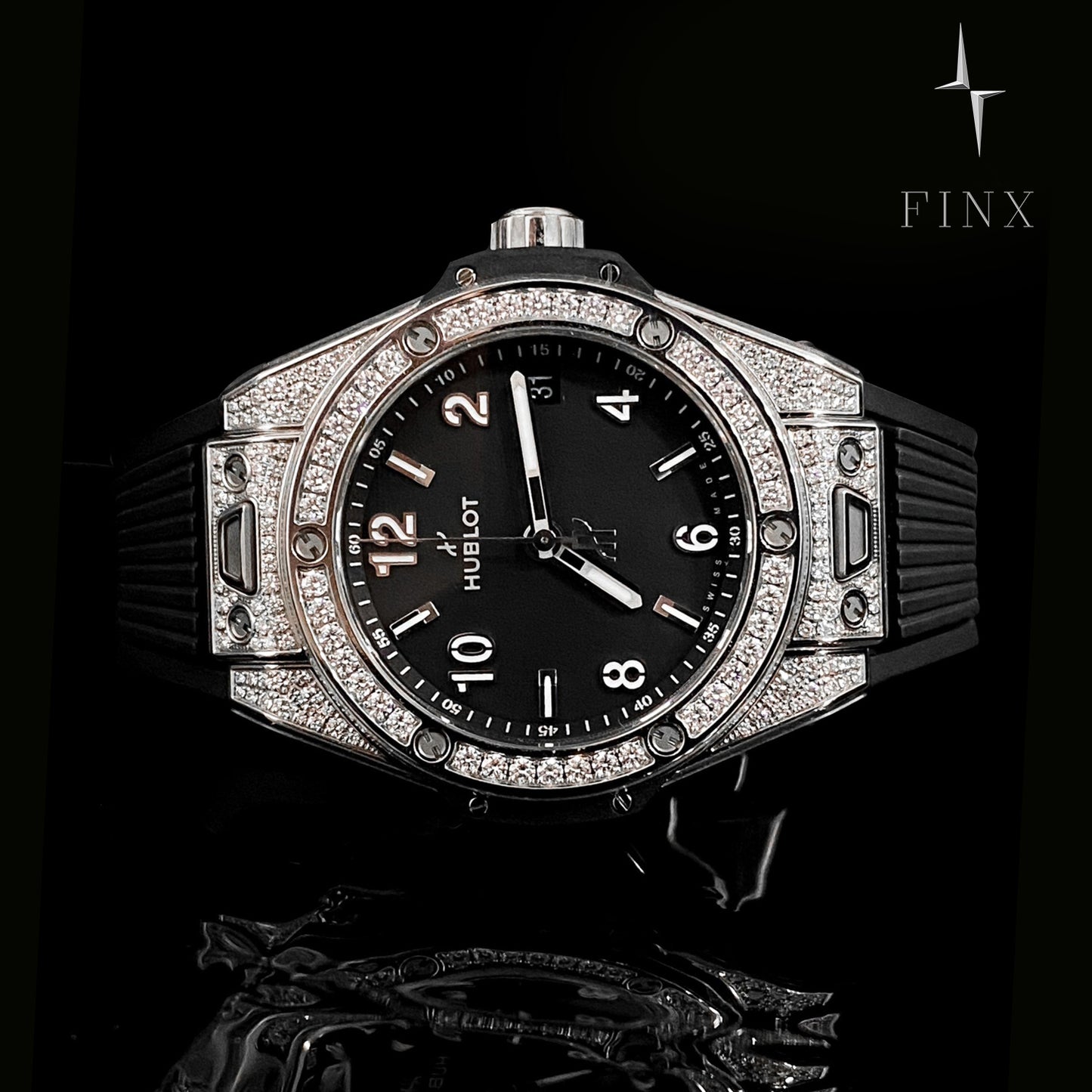 Hublot Big Bang One Click Steel Pave 485.SX.1170.RX.1604 (33mm) Protection Kit