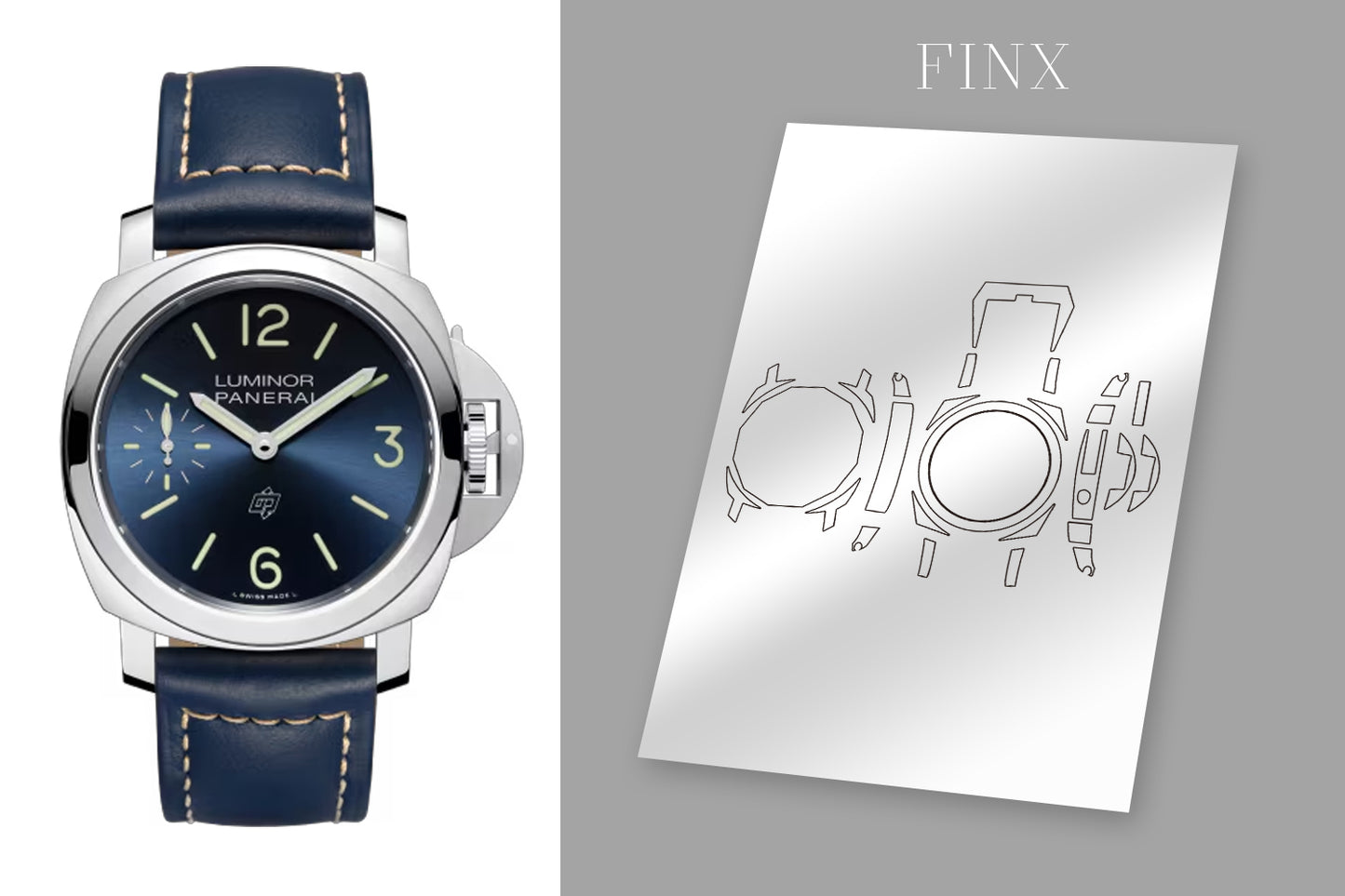 ชุดป้องกัน Panerai Luminor Logo Pam01085