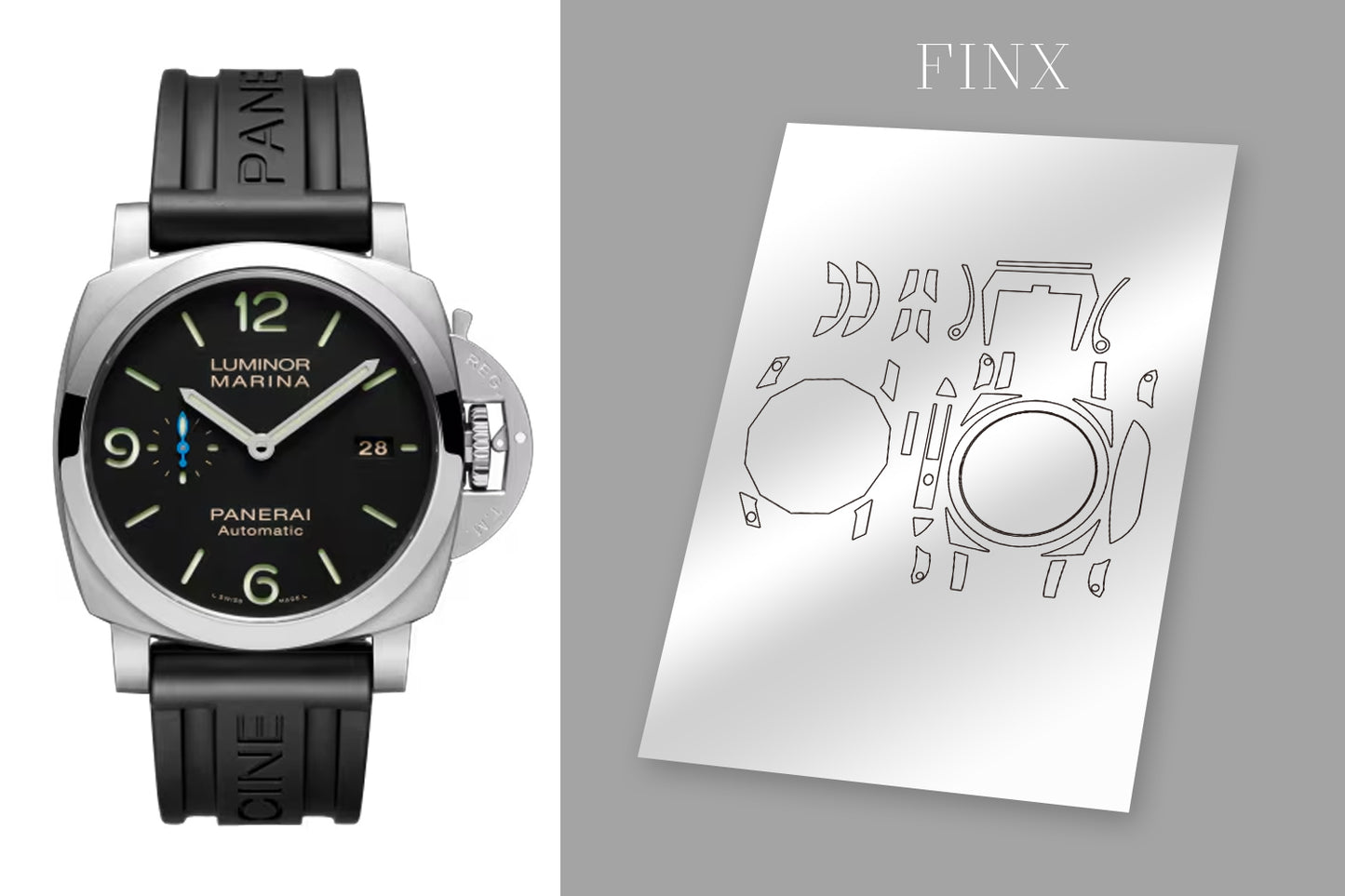 ชุดป้องกัน Panerai Luminor Marina Pam01312