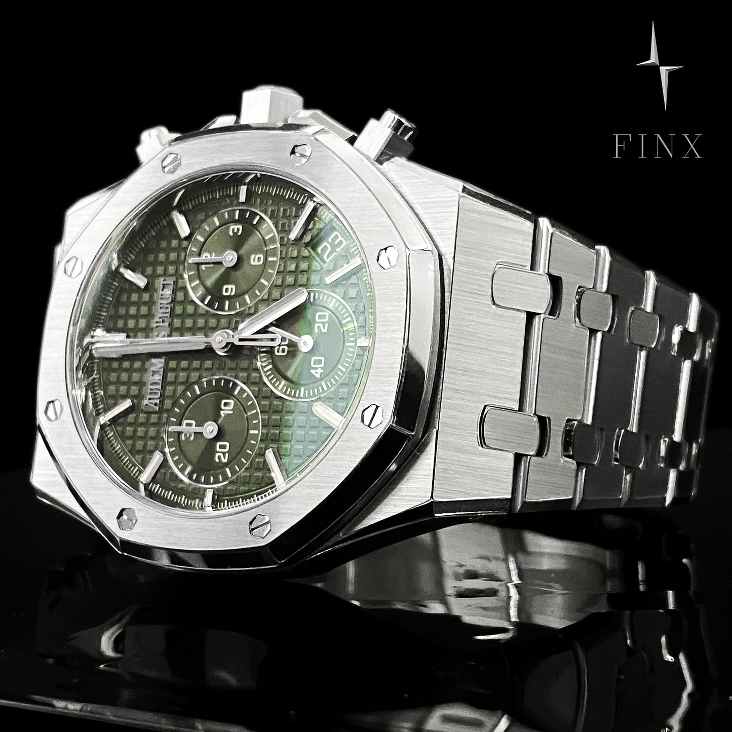 Audermars Piguet Royal Oak Selfwinding โครโนกราฟ "50th Anniversary" 26240ST.OO.1320ST.08ชุดฟิล์มกันรอย