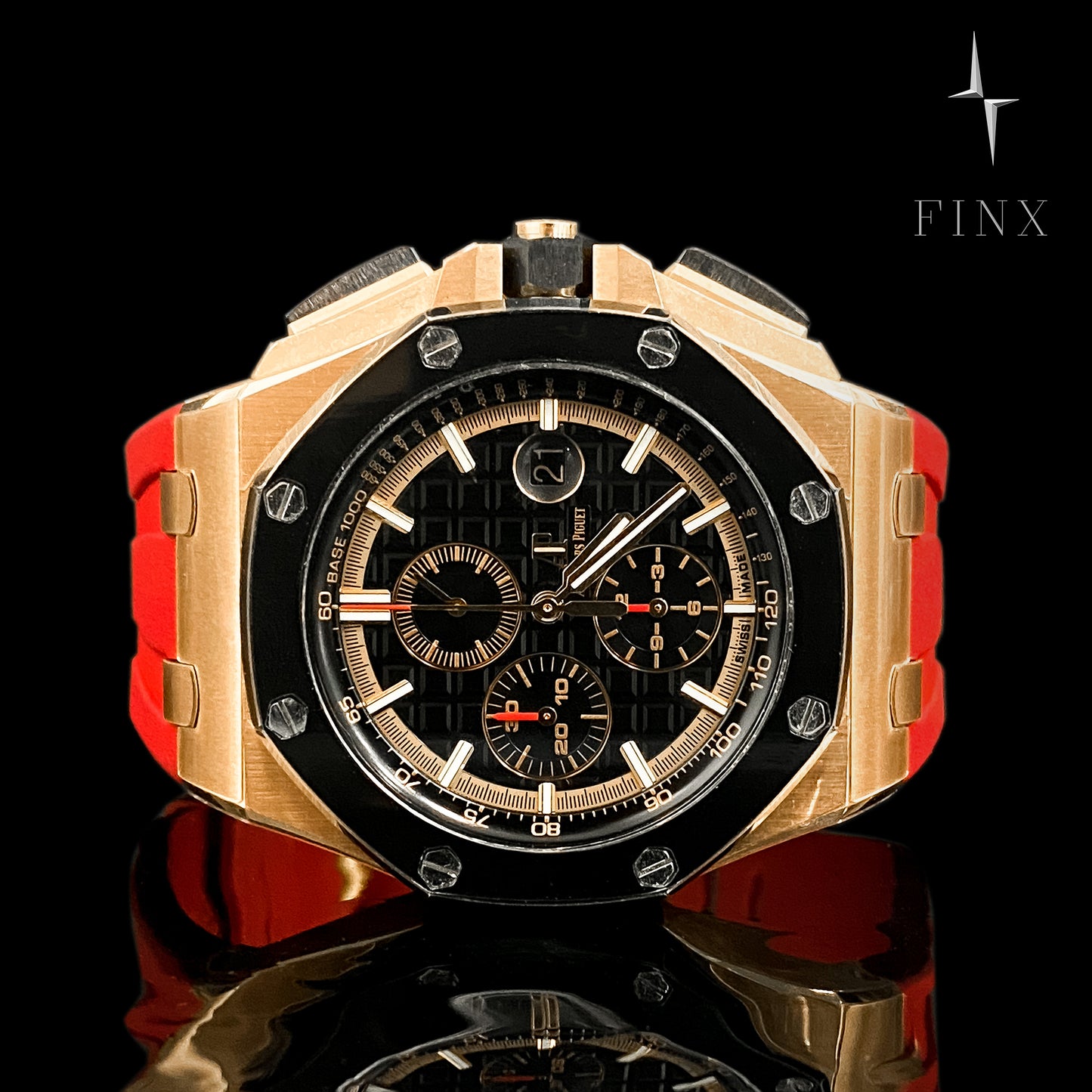 Audemars Piguet Royal Oak Offshore Selfwinding โครโนกราฟ 26401RO.OO.A002CA.02 ชุดฟิล์มกันรอย