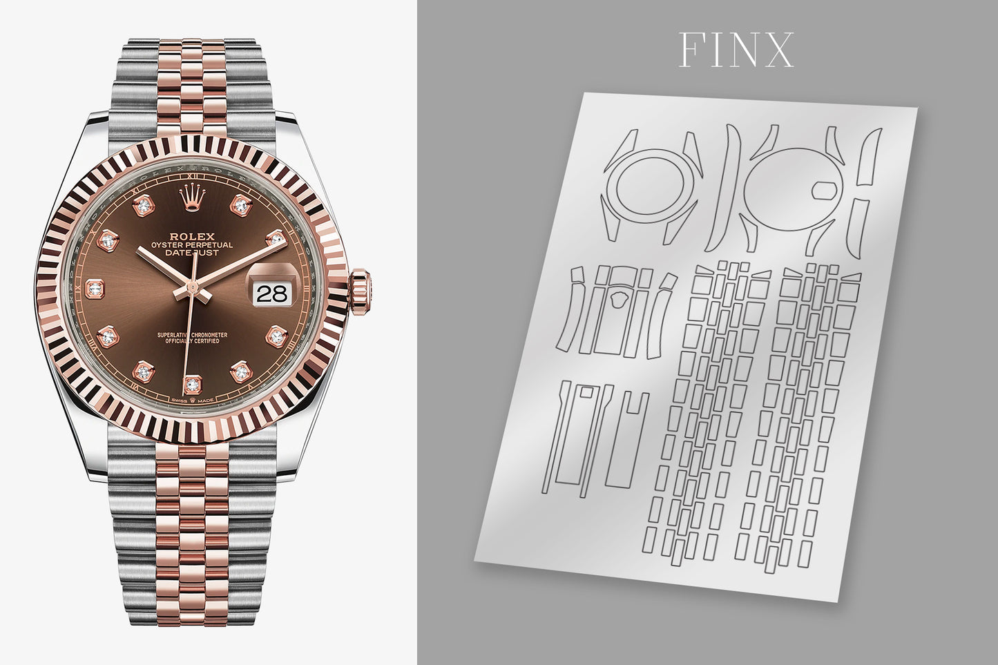 Rolex Datejust (Jubilee)126331 (41mm)Protection Kit